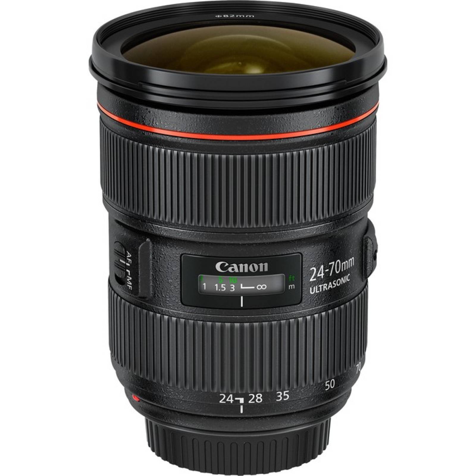 Canon  24 mm a 70 mm  f  28  Lente de zoom para Canon EF  EFS