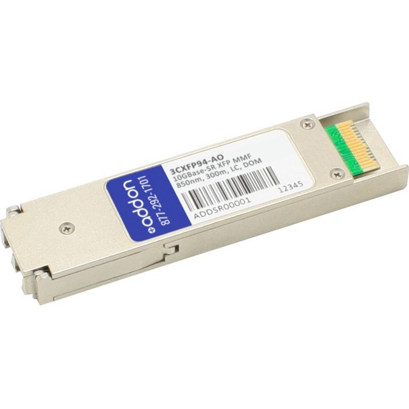 Transceptor XFP 10GBaseSR compatible con TAA compatible con HP 3CXFP94 (MMF 850nm 300m LC DOM)
