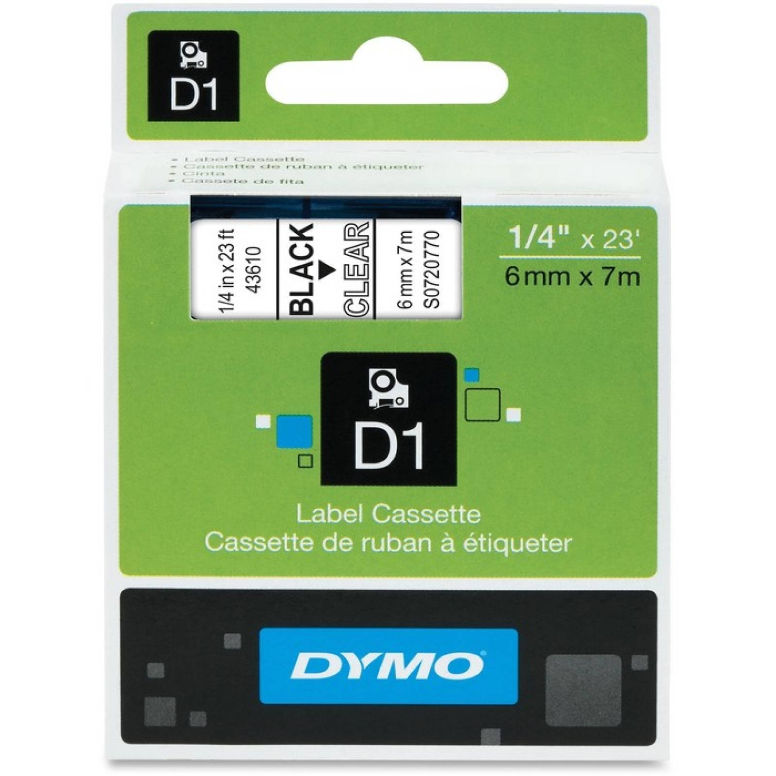 Cartucho de cinta electrnico Dymo D1