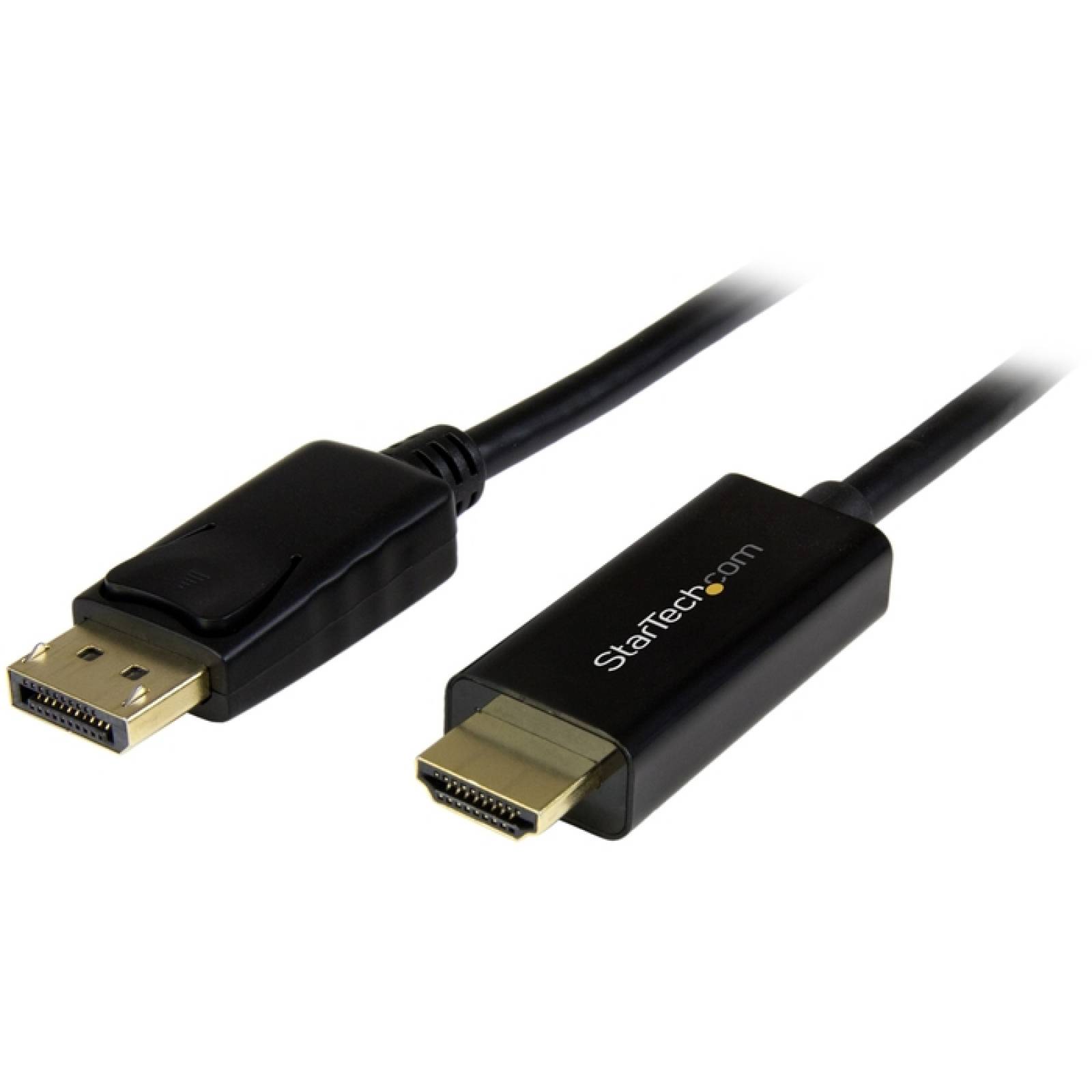 Cable convertidor DisplayPort a HDMI de StarTechcom  6 pies (2m)  4K