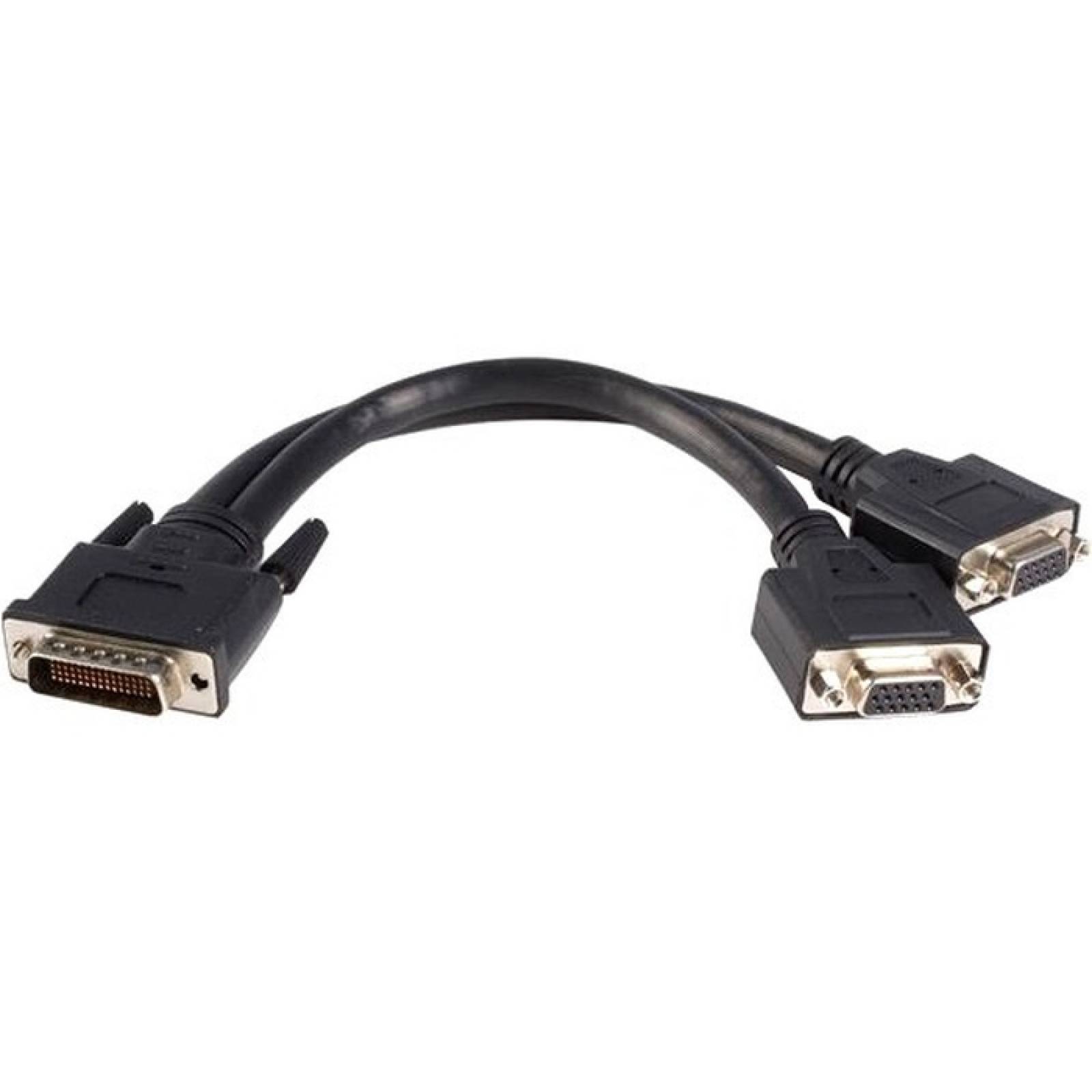 StarTechcom LFH 59 macho a doble hembra VGA DMS 59 Cable