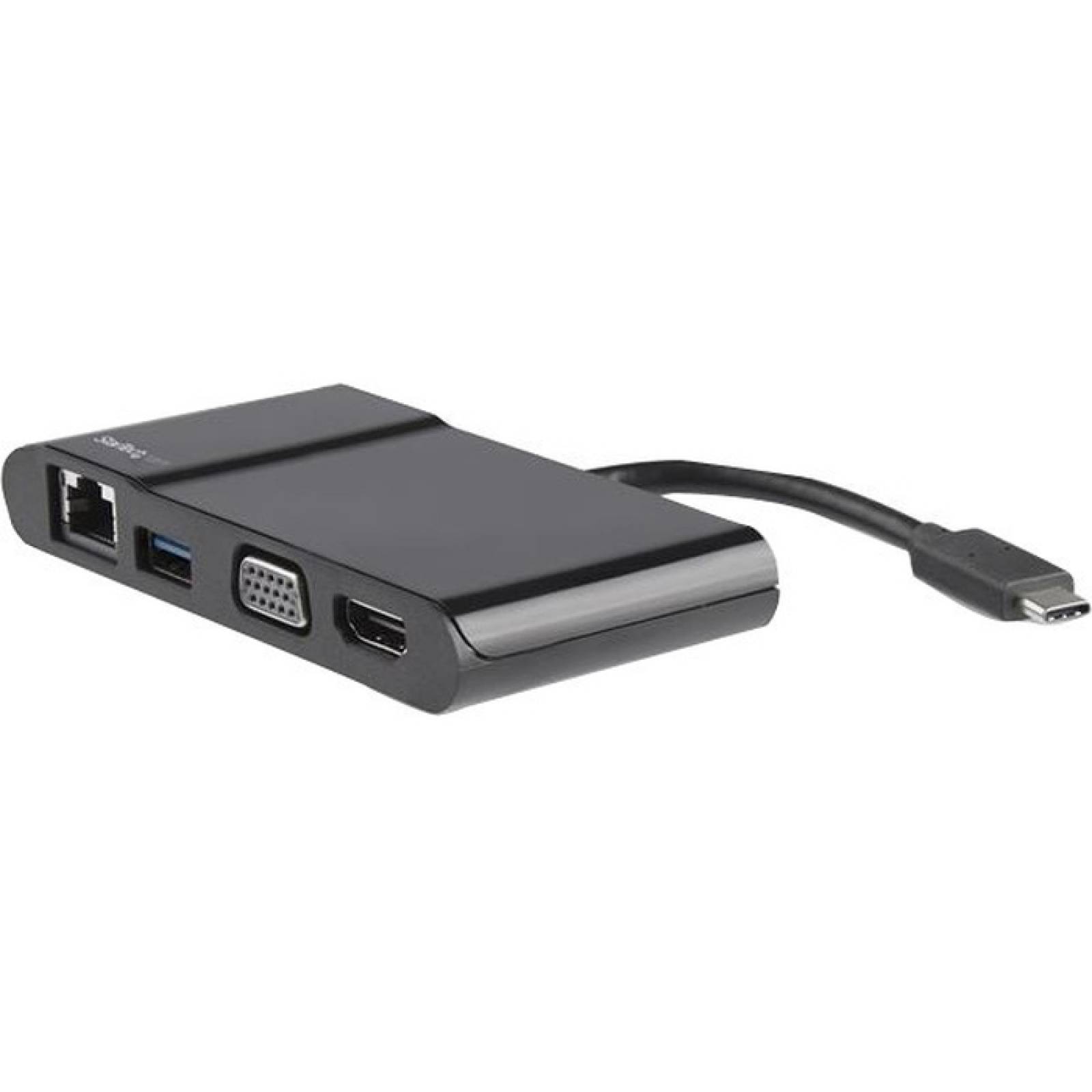 StarTechcom Adaptador multipuerto USBC para computadoras porttiles  4K HDMI VGA GbE USB 3