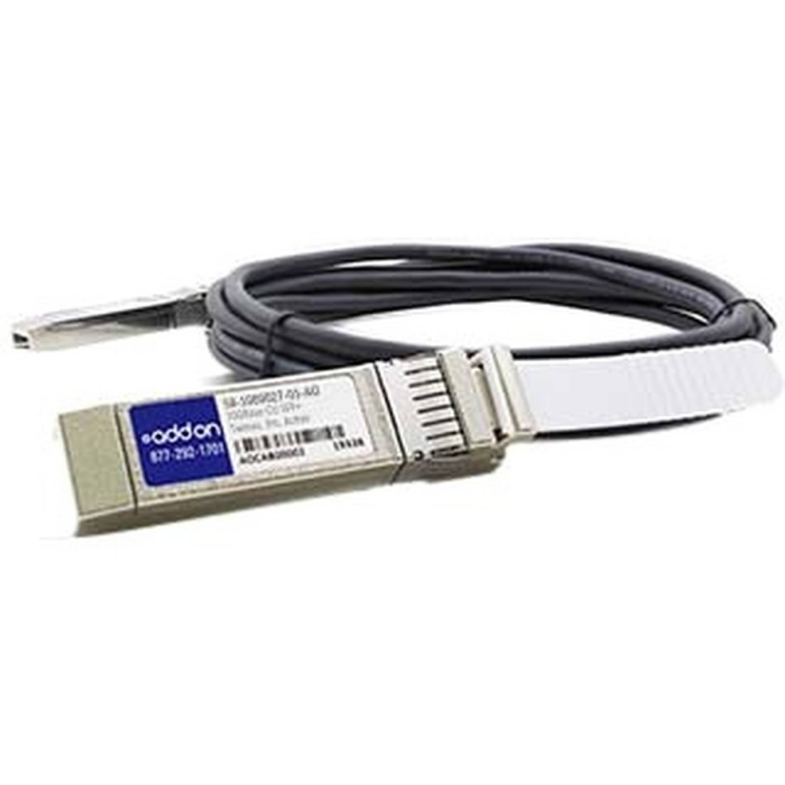 AddOn Brocade 58100002701 Compatible con TAA 10GBaseCU compatible con SFP a SFP Cable de conexin directa (Twinax
