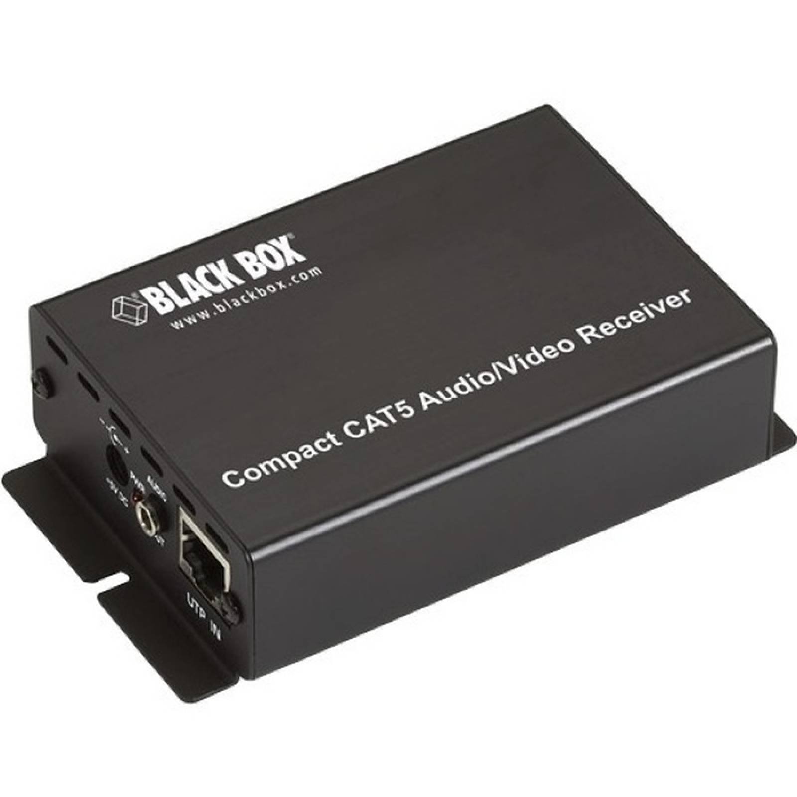 Receptor de audio y video Black Box Compact CAT5