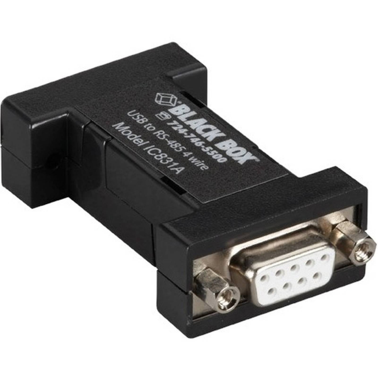 Black Box DB9 Mini Converter (USB a serie) USB  RS485 (4 cables DB9)