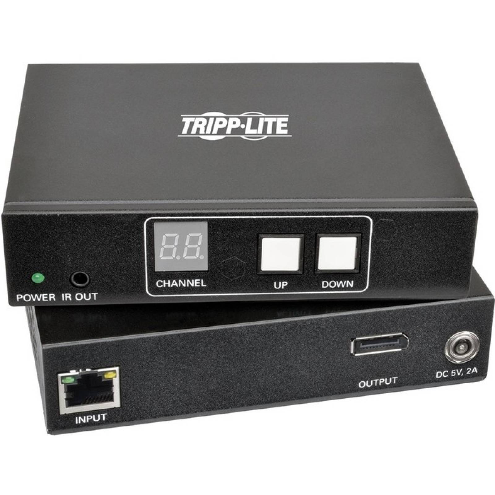 Tripp Lite DisplayPort sobre IP Transmisor  Receptor  Extensor Kit con RS232