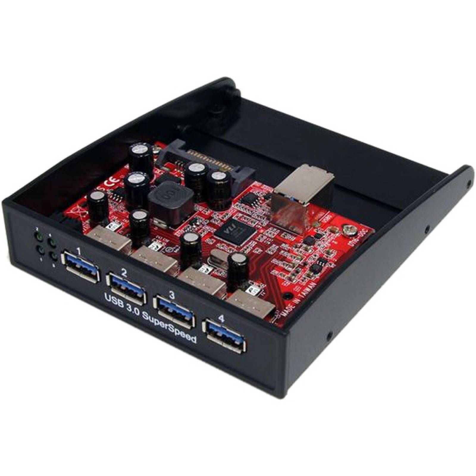 Concentrador de 4 puertos StarTechcom USB 30 Panel frontal  35 Baha de 525 pulgadas