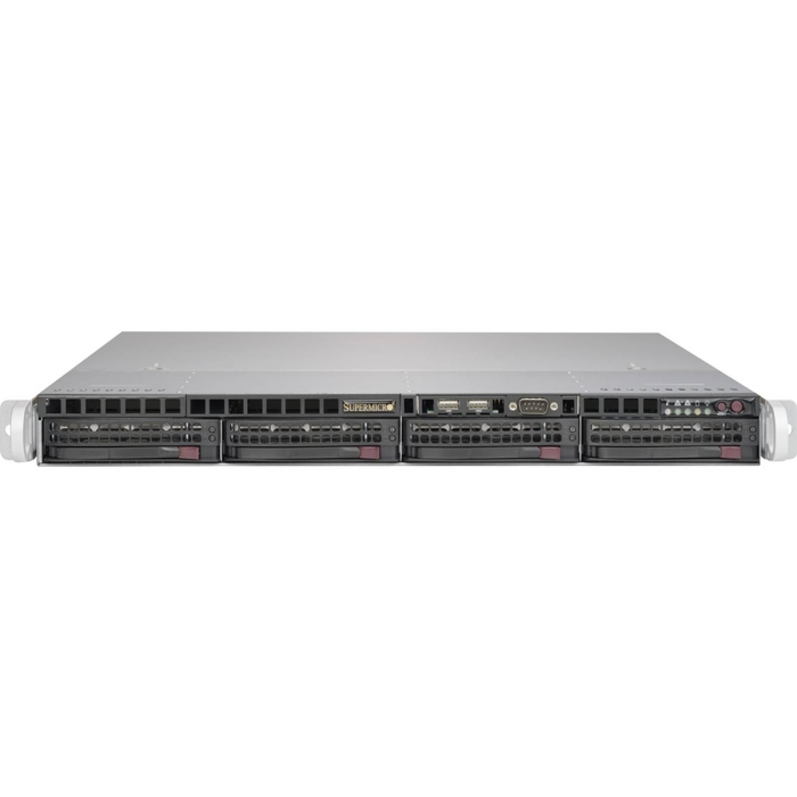 Supermicro SuperServer 5018RM Barebone System Montable en rack 1U Chipset Intel C612 Express Socket LGA 2011v3