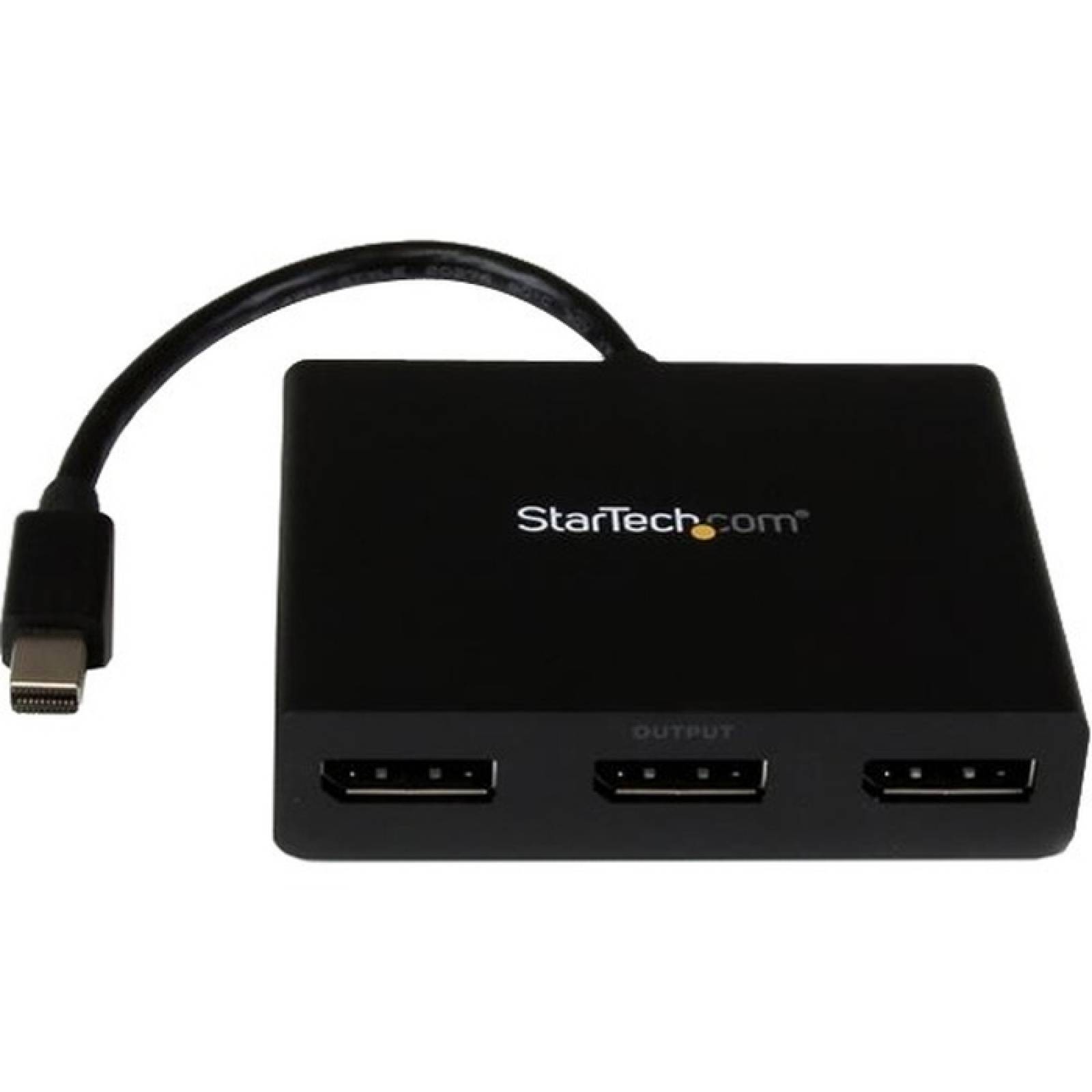 StarTechcom Mini DisplayPort a DisplayPort Divisor de monitores mltiples  MST Hub de 3 puertos  mDP 12 a 3x DP MST 