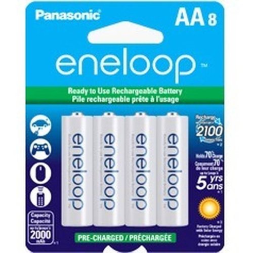 Baterias Panasonic Eneloop (AA 8 Pk)