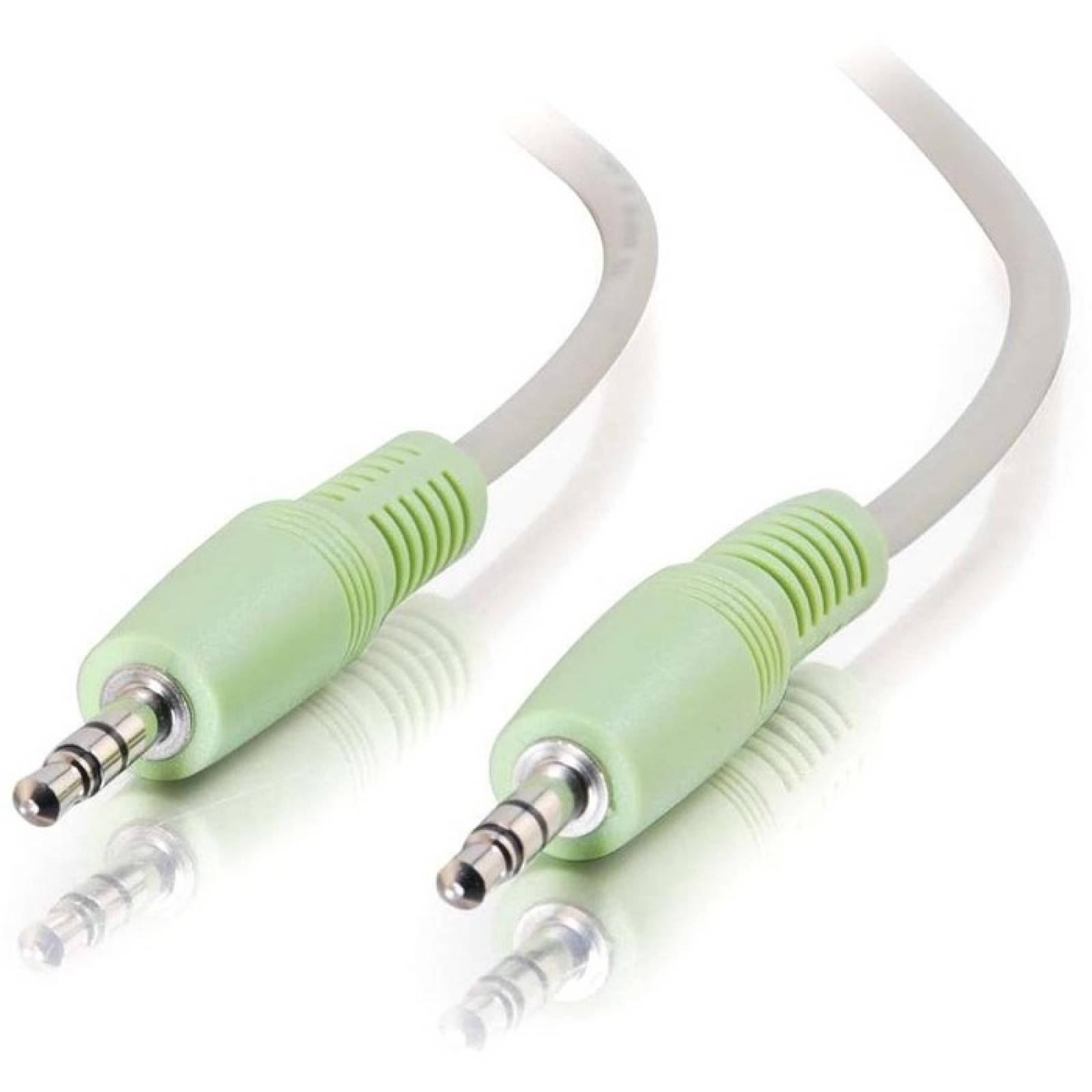 Cable de audio estreo C2G de 6 pies y 35 mm M M (PC99 con cdigo de color)