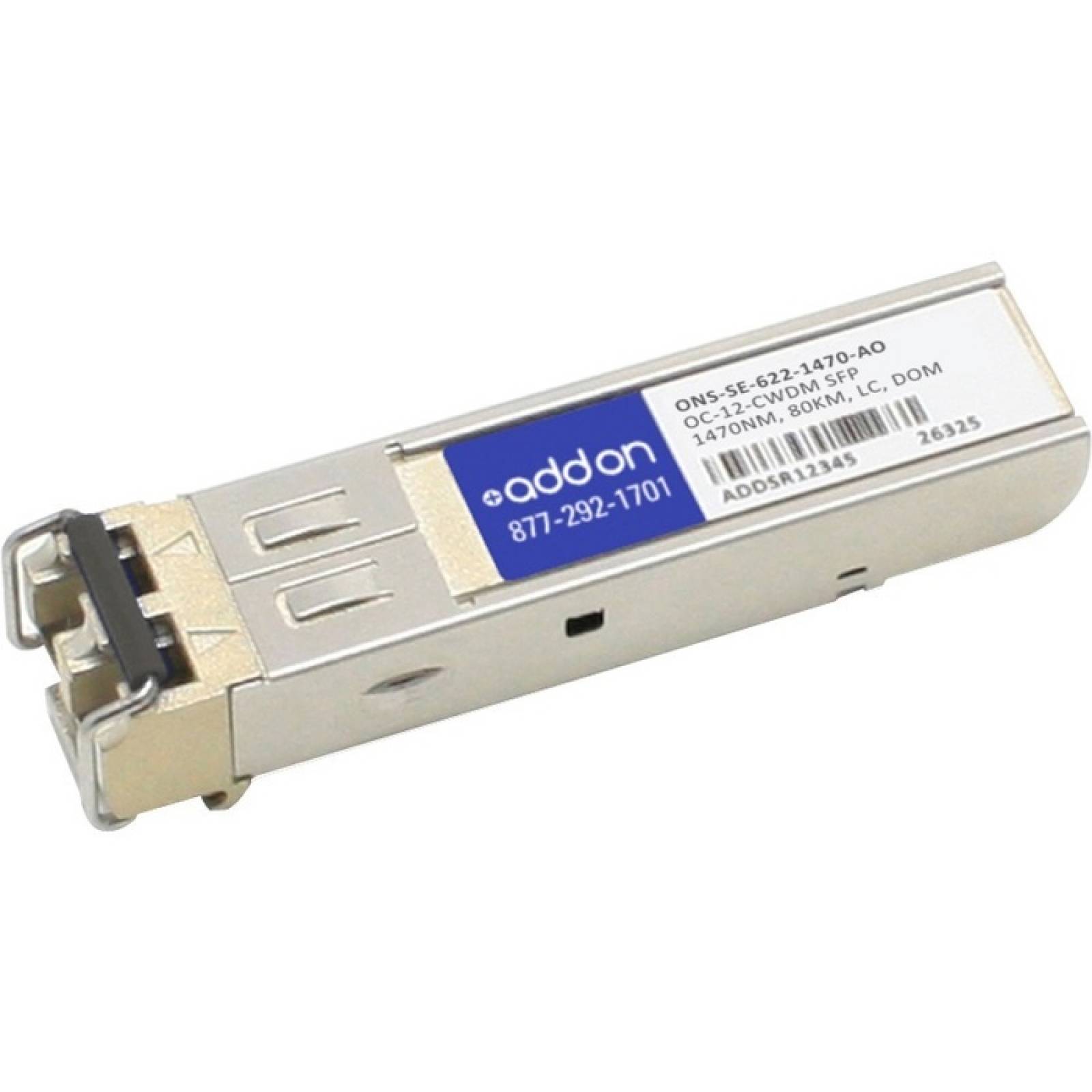 Transceptor SFP OC12CWDM compatible con TAA compatible con Cisco ONSSE6221470 (SMF 1470 nm 80 km LC DOM)