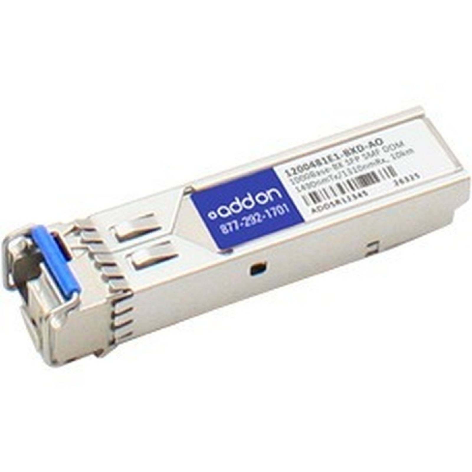 AddOn AdTran 12004810 Transceptor SFP 1000BaseBX compatible con TAA (SMF 1490nmTx 1310nmRx 10 km LC DOM)