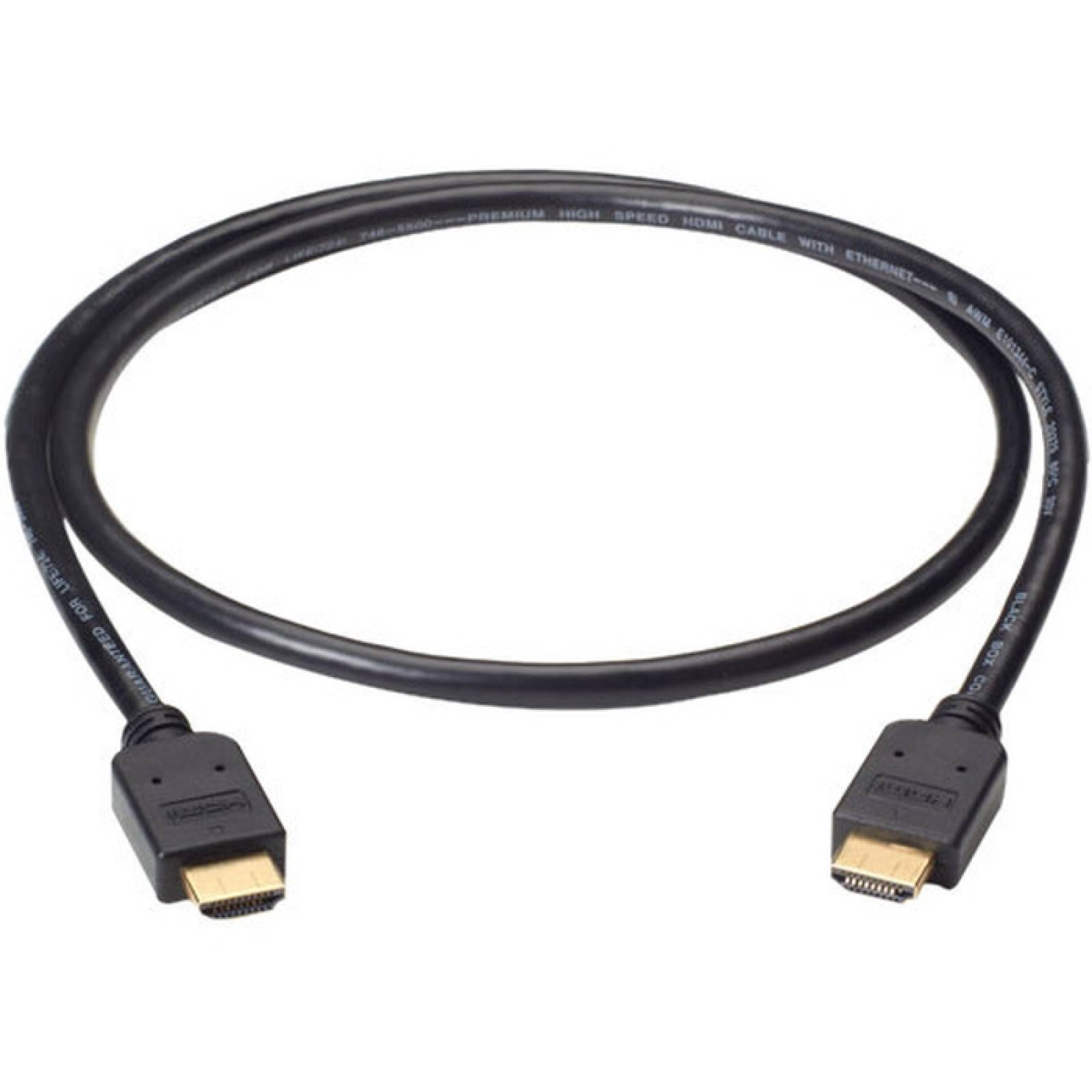 Cable HDMI de alta velocidad premium Black Box con Ethernet macho  macho 5 m (164 pies)
