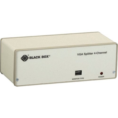 Kit de divisor de video Black Box VGA de 4 canales 115VAC