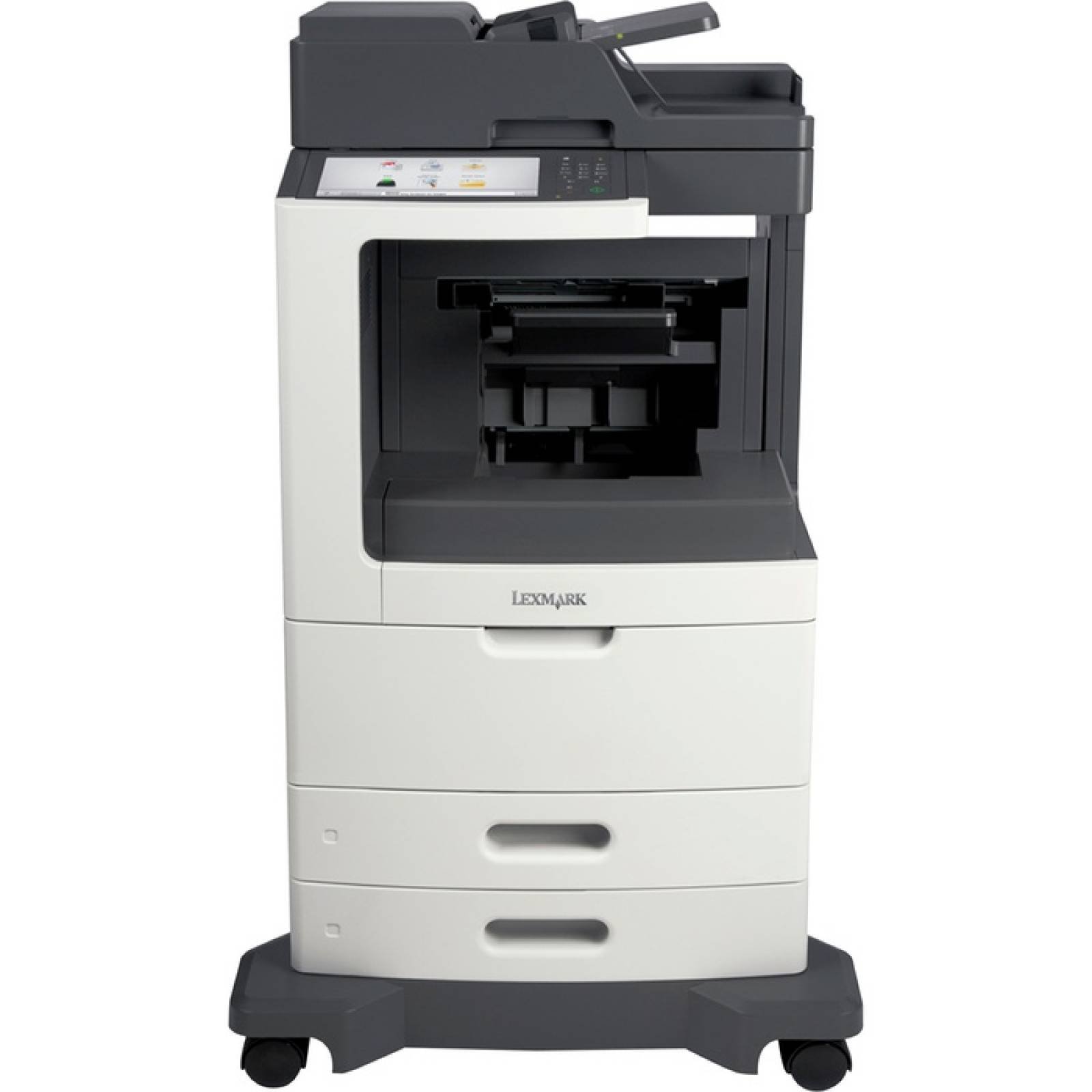 Impresora multifuncin lser Lexmark MX810DFE  Monocromo  Impresin en papel normal  Escritorio