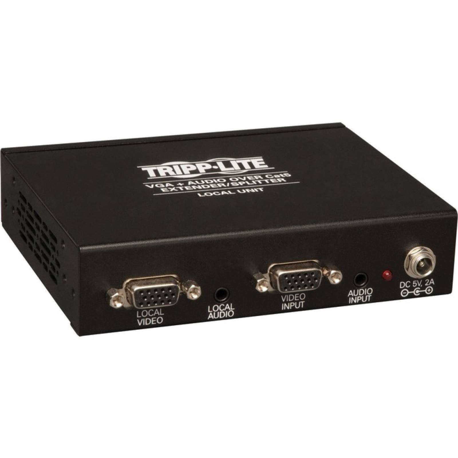 Tripp Lite 4Port VGA  Audio sobre Cat5 Cat6 Extensor de video Splitter Transmisor