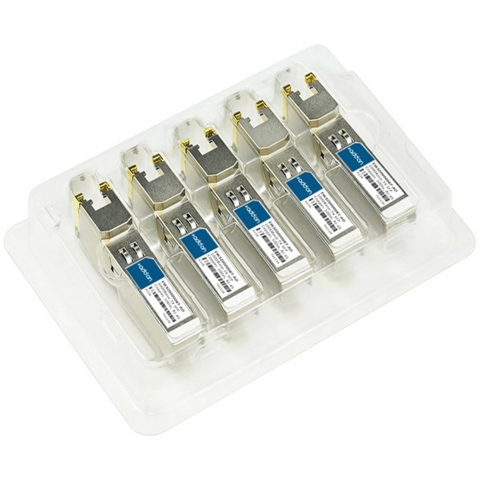 AddOn 4Pack de transceptor SFP 10100 1000BaseTX compatible con TAA compatible con Citrix EW3Z0000087 (cobre 100 m