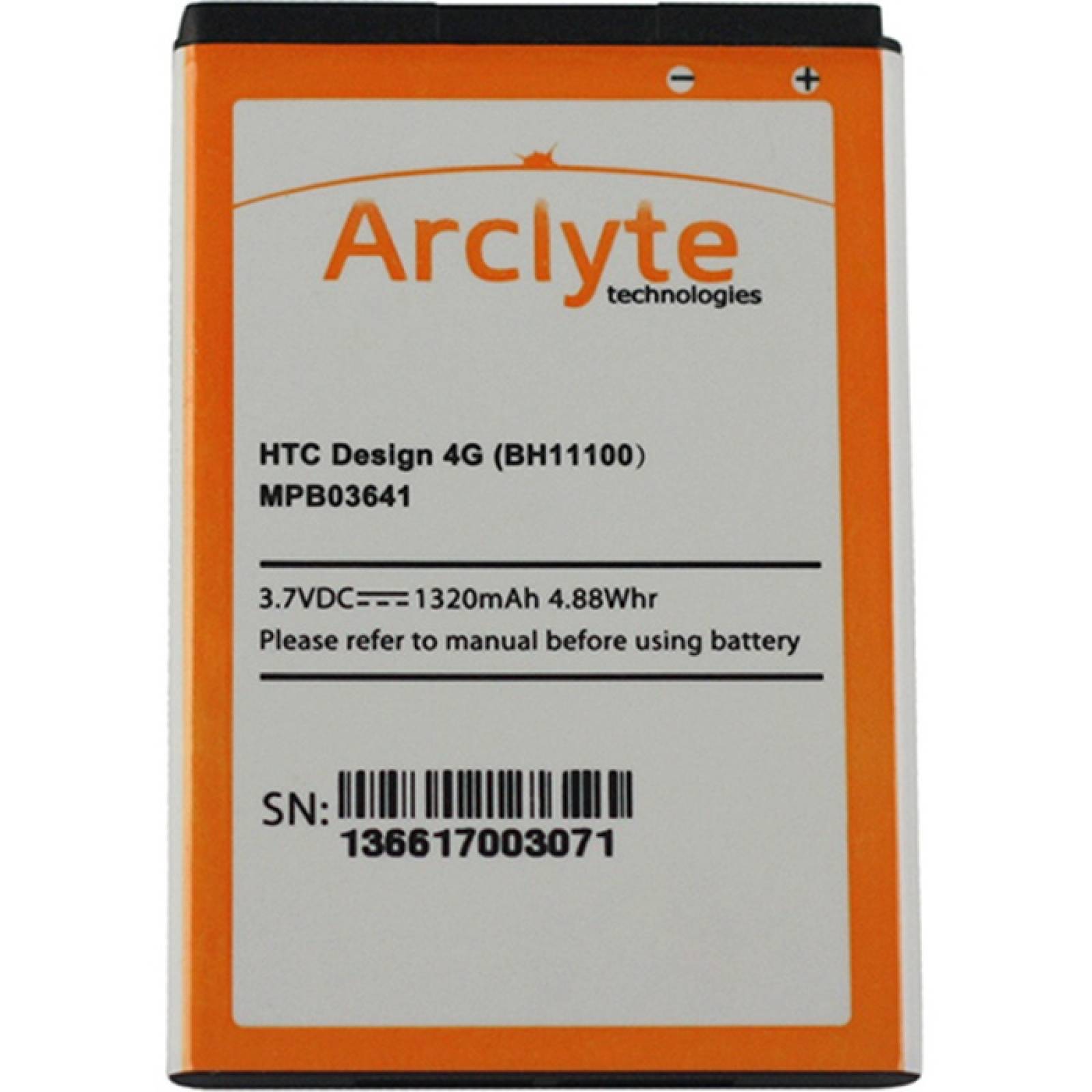 Arclyte HTC Batt Acquire ADR6285 EVO Design 4G
