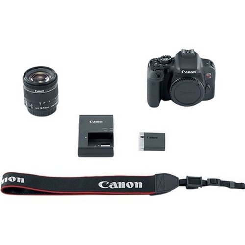 Canon EOS Rebel T7i Cmara SLR digital de 242 megapxeles con lente  18 mm  55 mm