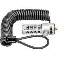Rocstor Rocbolt Cable De Seguridad Porttil Con Cerradura De Combinacin Y Cable De Acero De Enrollamiento Automtico
