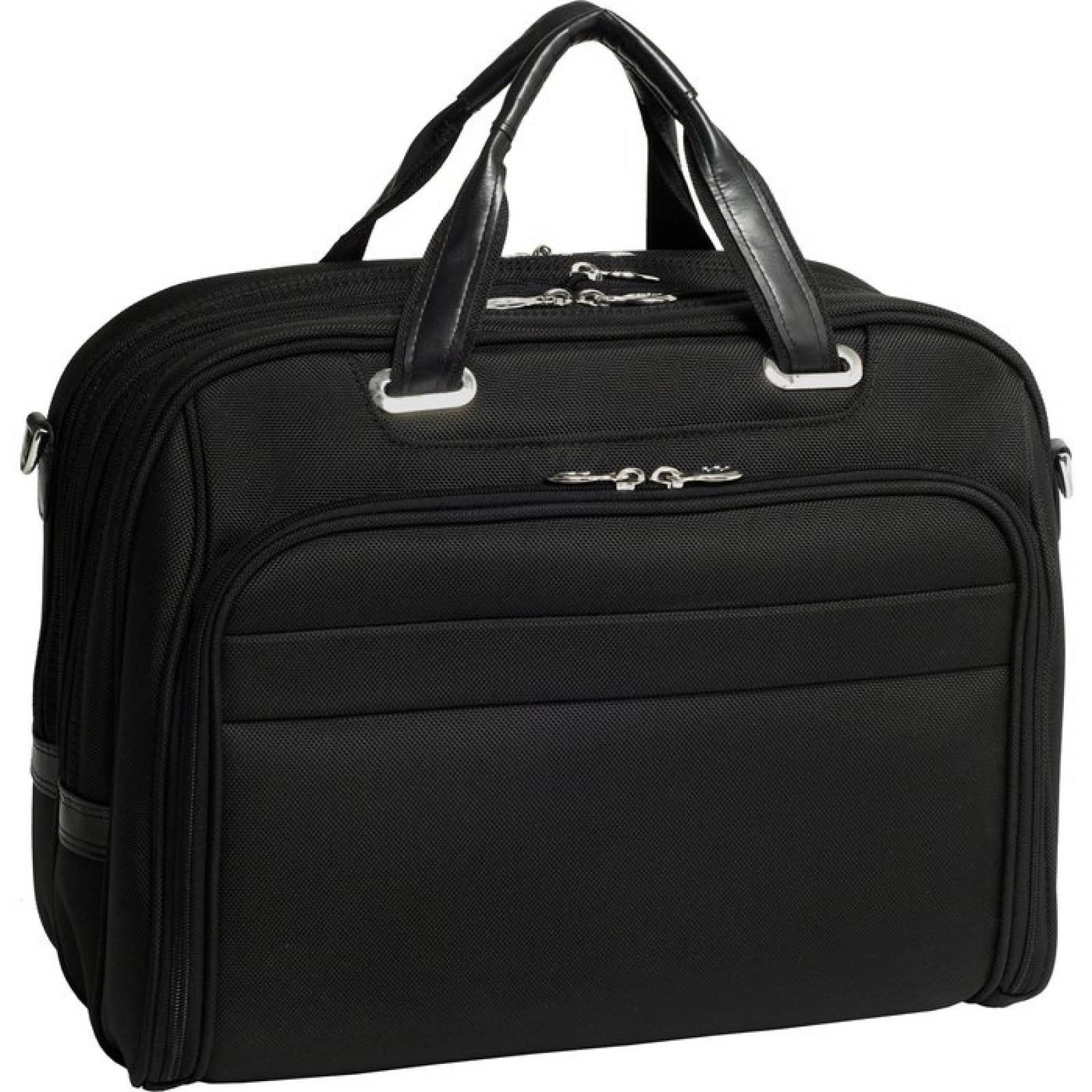 Maletn para computadora porttil McKleinUSA de 156 quotde nylon con control en el punto de control