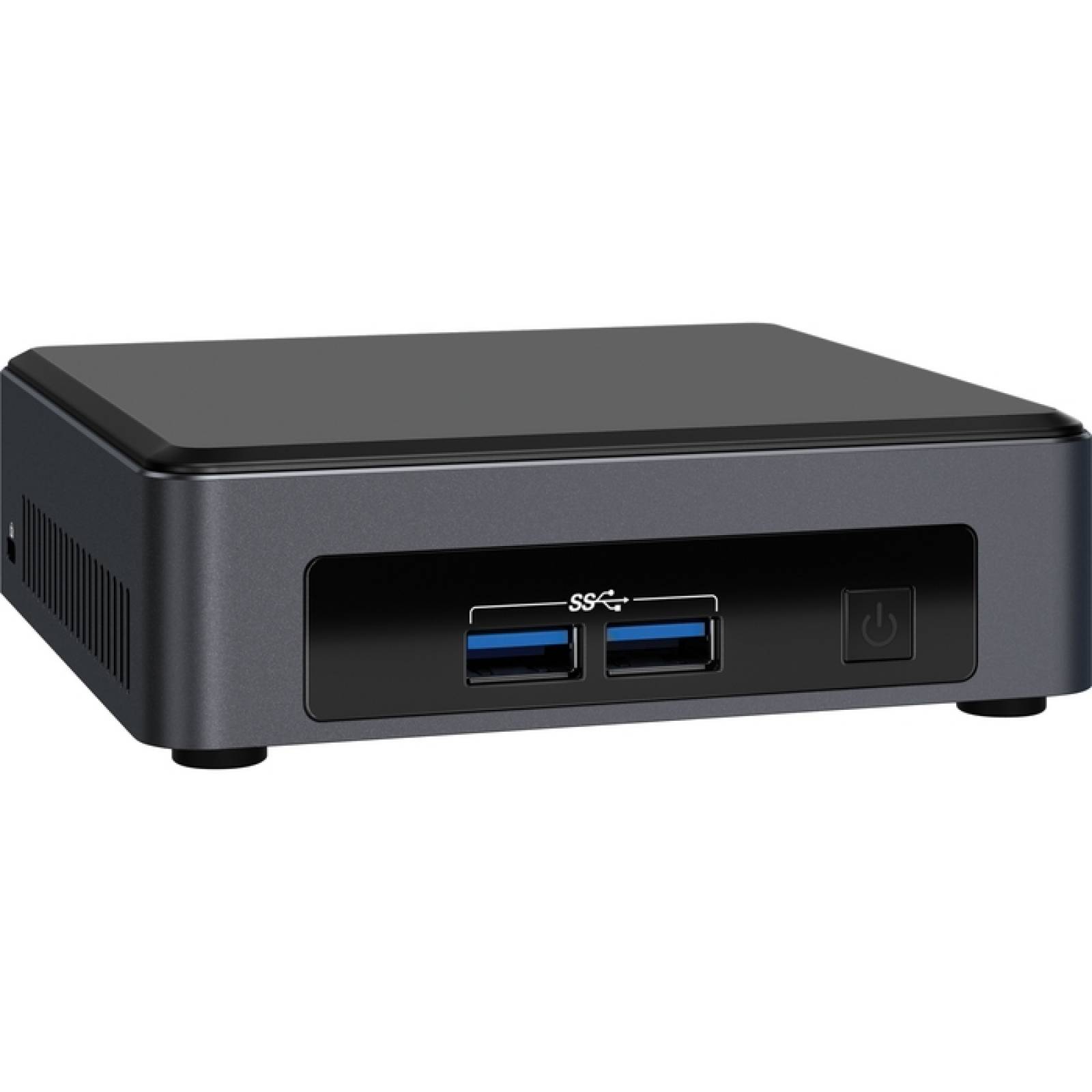 NUC7 BUS MINIPC W CORE I3 128GB SSD 4GB RAM Y W10P SIN CORDN DE ALIMENTACIN