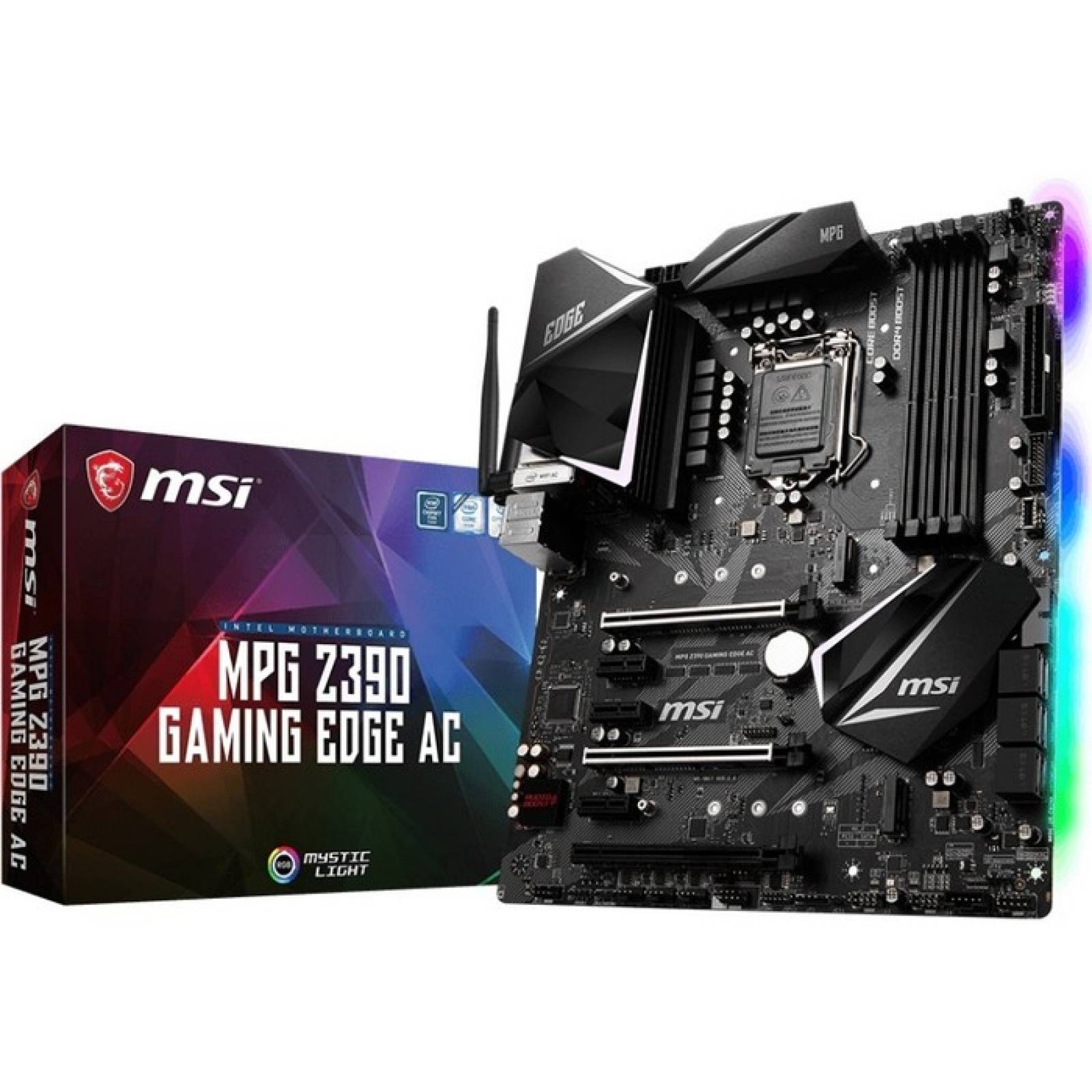 MPG Z390 GAMING EDGE AC GAMING  PLACA A BORDO WIFI