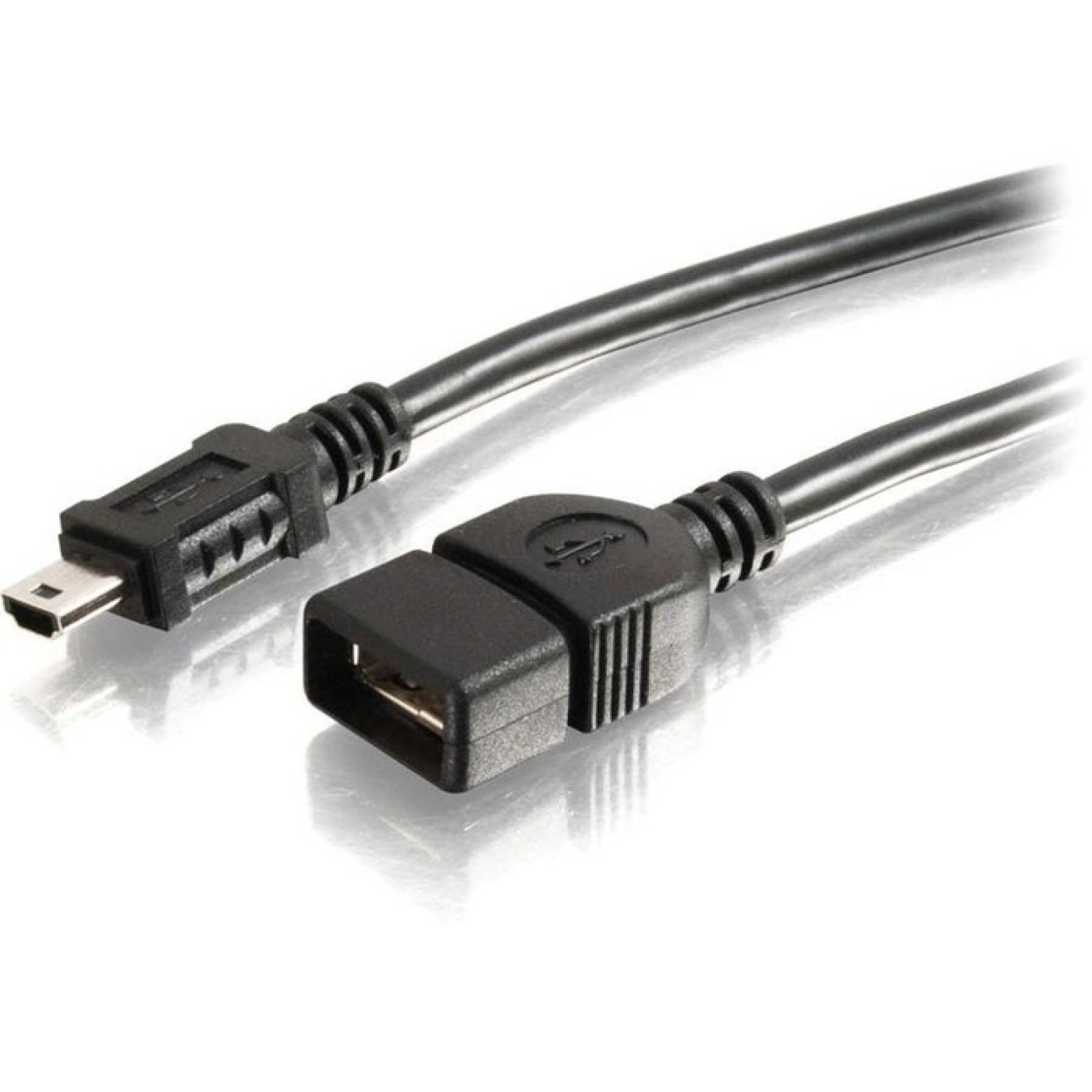 1M USB A HEMBRA A USB MINI A MALE