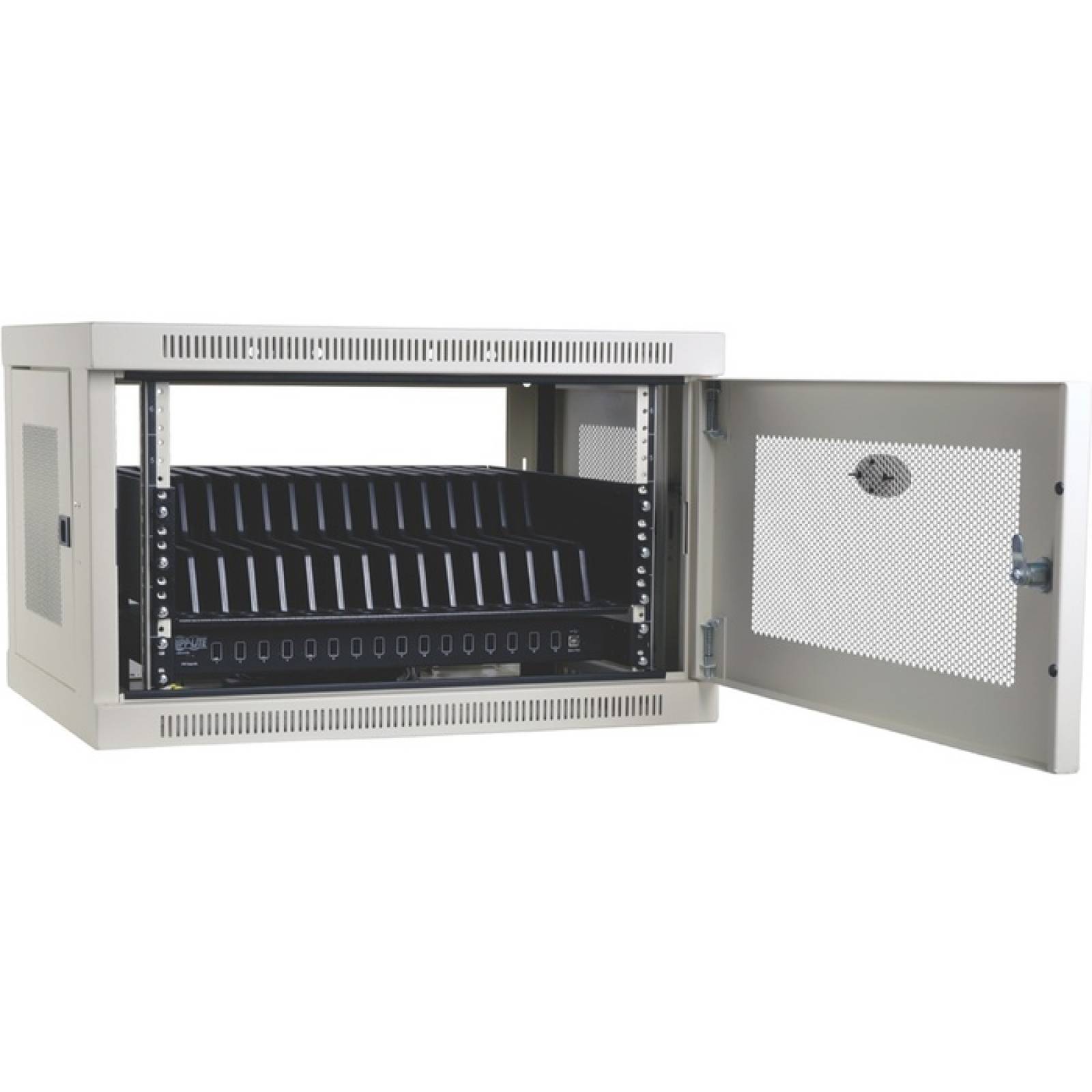 16PORT USB CHARGING STATION  SYNC IPAD ANDROID WALL MOUNT WHITE