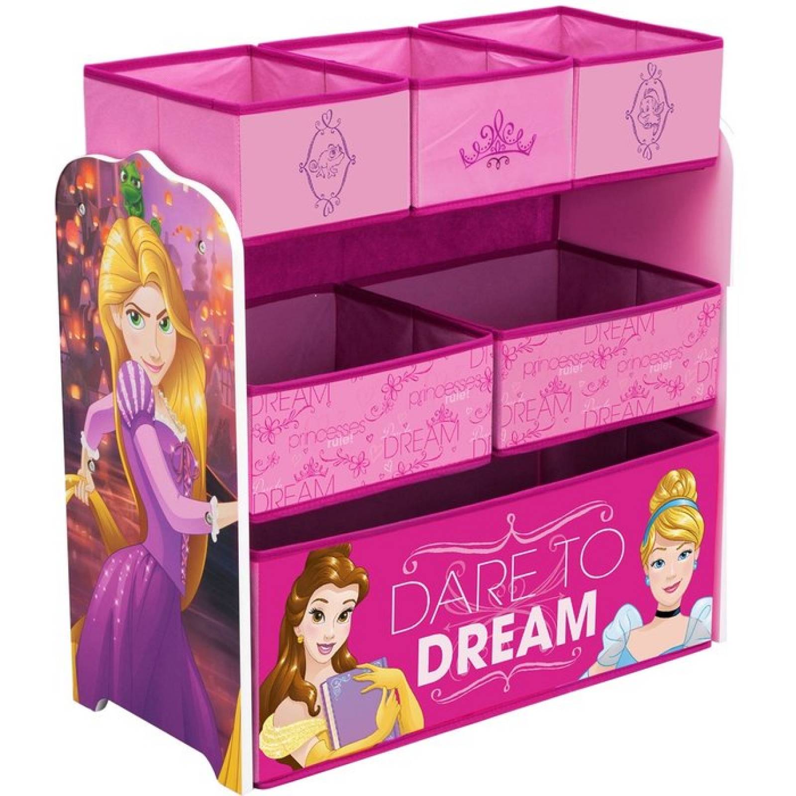 DELTA CHILDREN MULTIBIN TOY ORGANIZER DISNEY PRINCESS