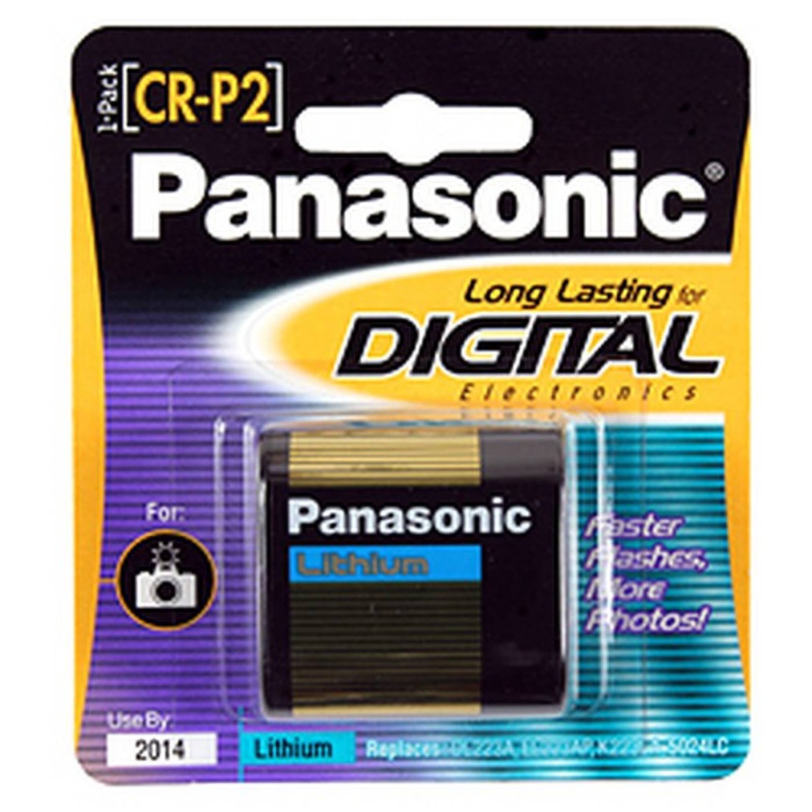 CRP2 PHOTO BATTERY  6V LITHIUM 1 PACK