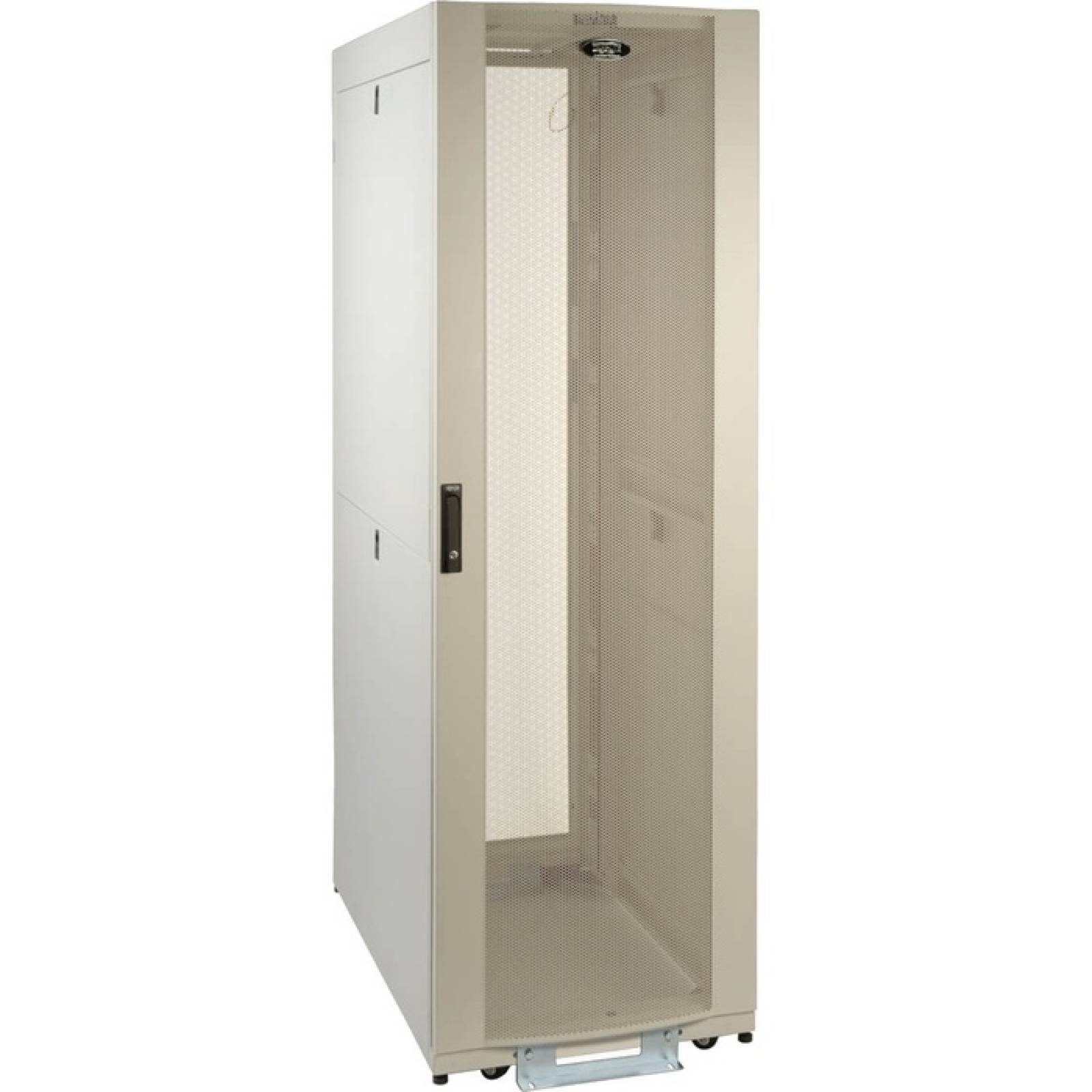 42U RACK ENCLOSURE CABINET NETWORK SERVER WHITE 3000LBS DOORS