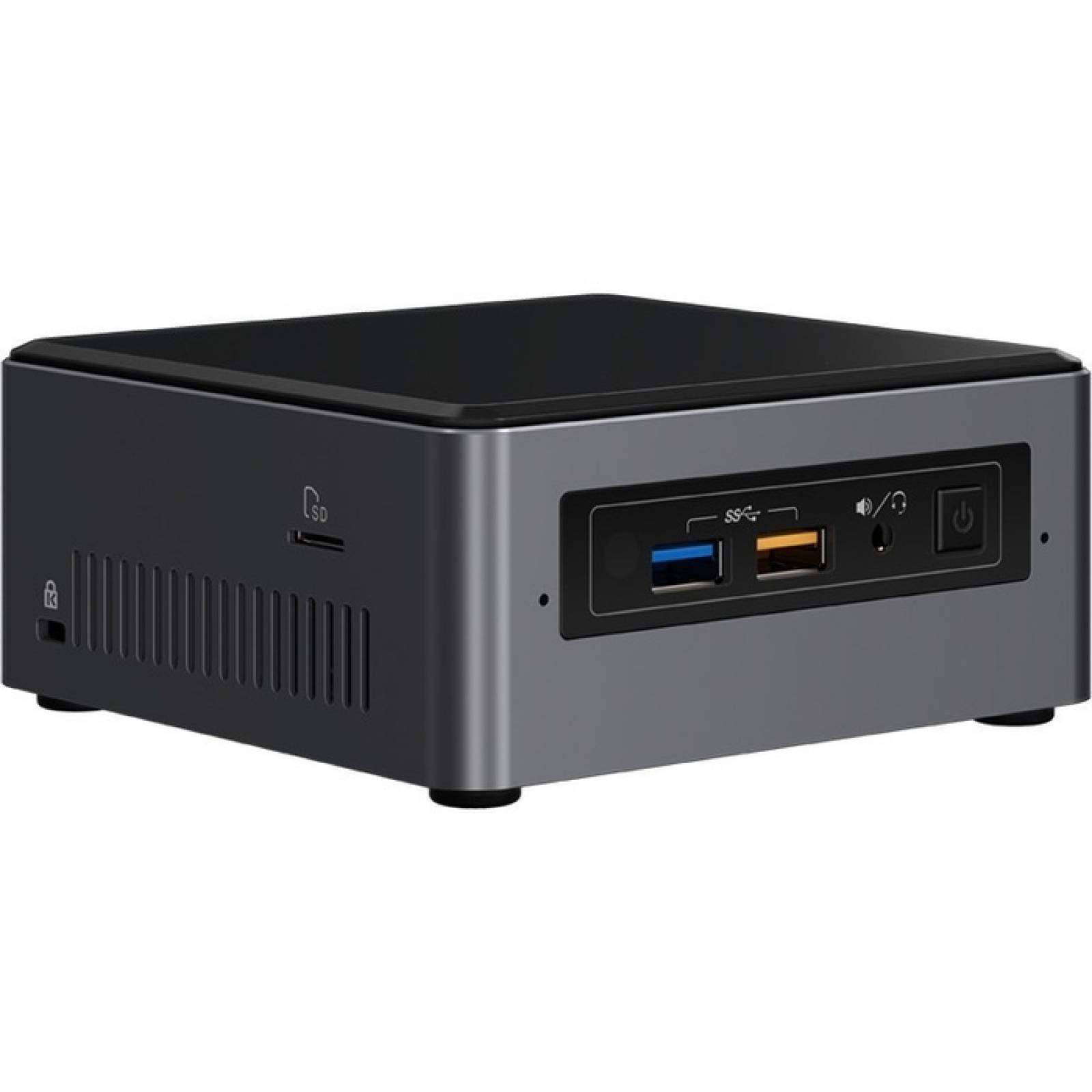 Intel NUC NUC7i3BNHX1 Desktop Computer  Intel Core i3 (7th Gen) i37100U 240 GHz  16GB OPTANE Storage Buffer Module 