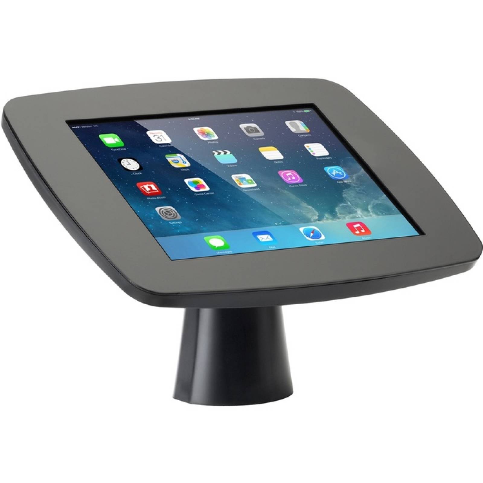 Tryten Locking iPad Pivot Floor Stand Black