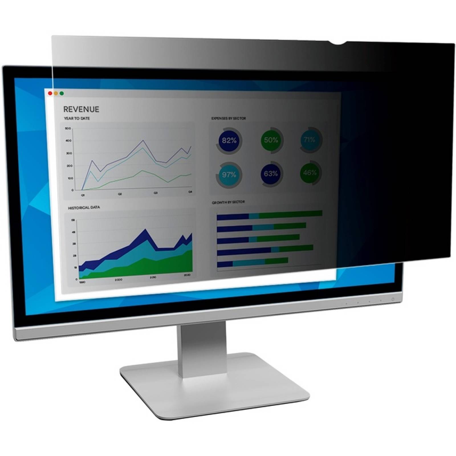 Filtro de privacidad de para monitor estndar de 17