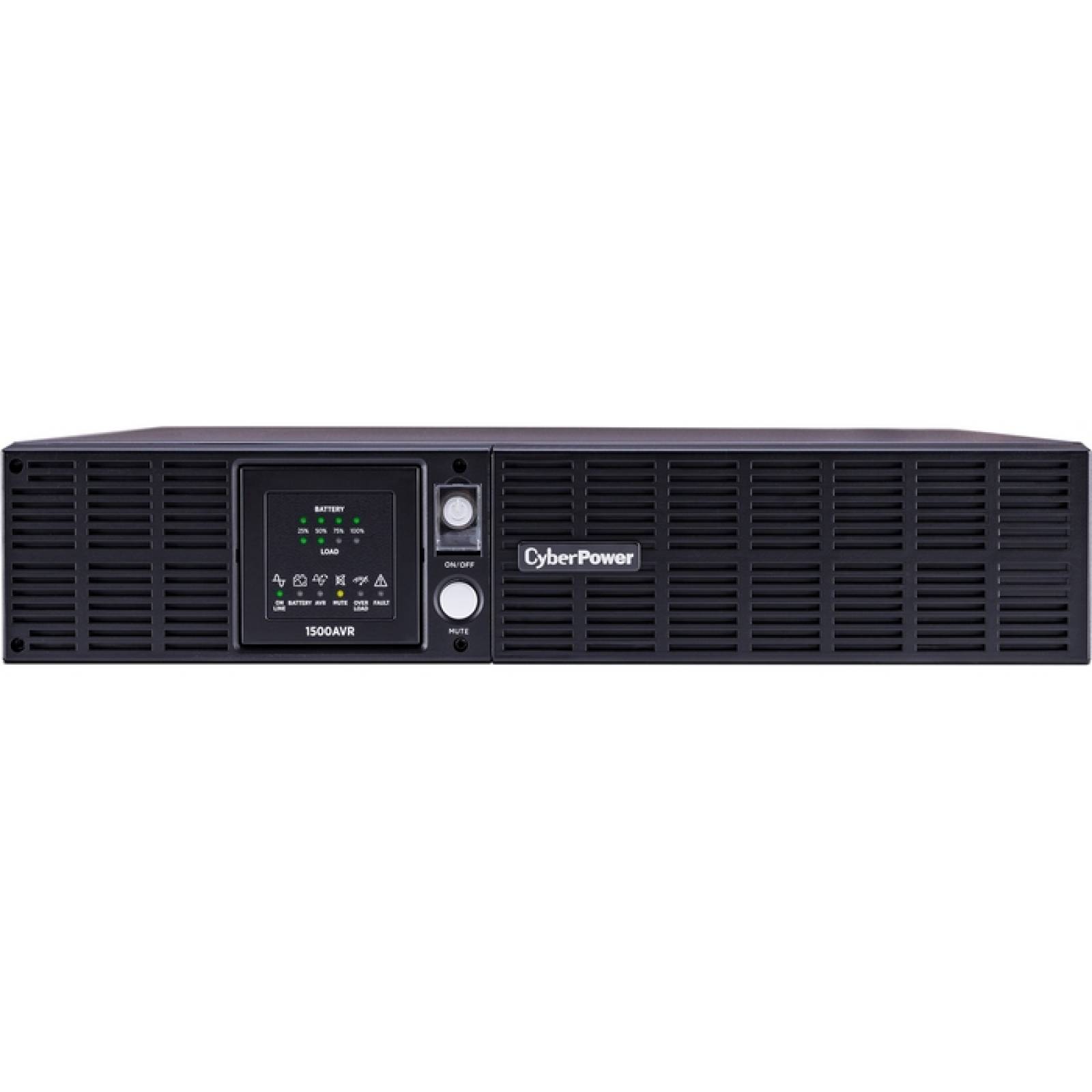 UPS CyberPower CP1500AVRLCDA 1500VA/900W - Sin Batería, Probado Y Funcional - Estado Usado