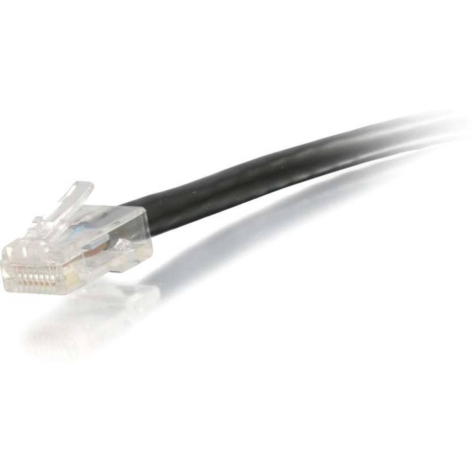 C2G10ft Cat5e Cable de conexin de red sin blindaje sin blindaje (UTP)  Negro