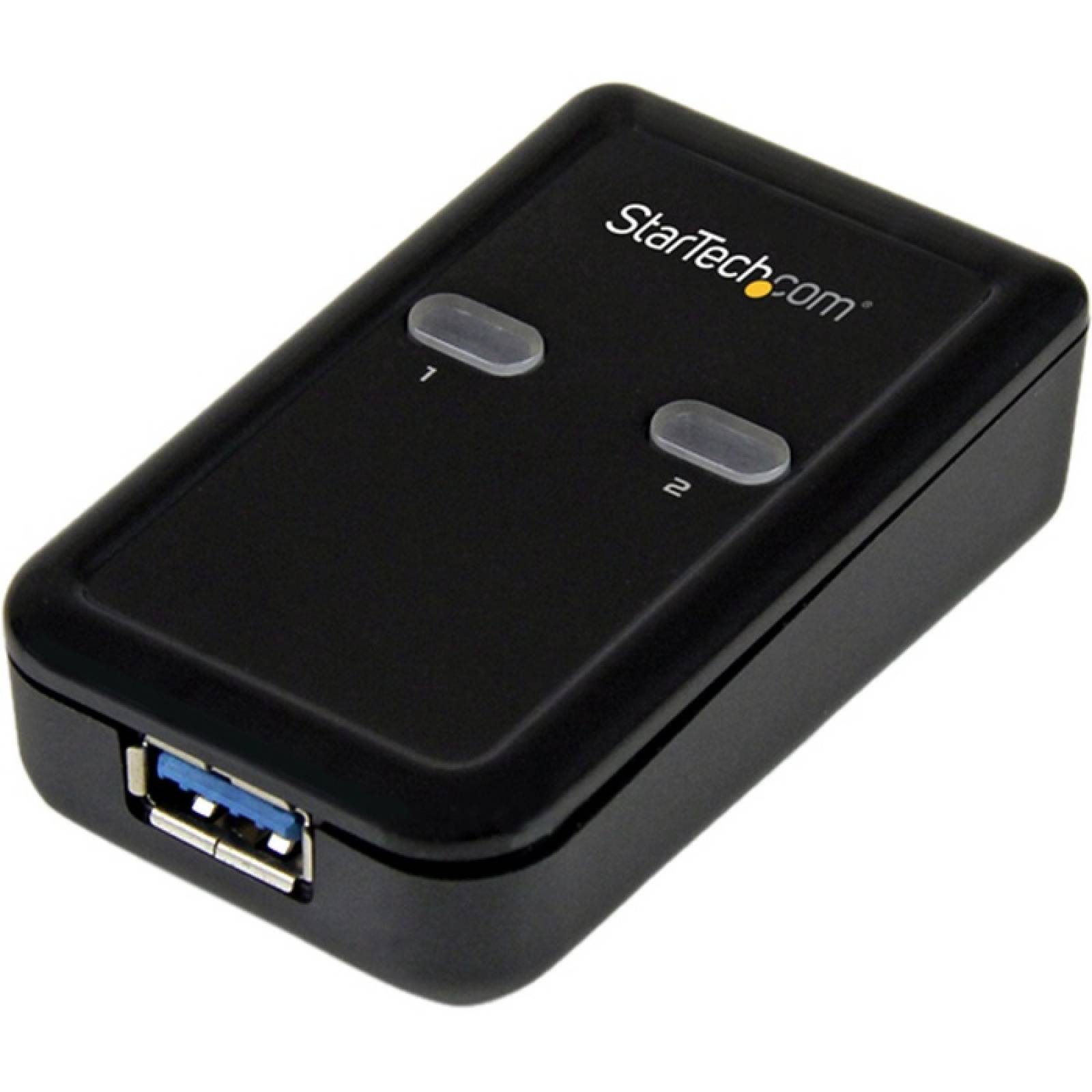 StarTechcom 2 puertos 2a1 Interruptor de uso compartido de perifricos USB 30 Alimentado por USB