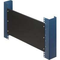 Rack Solutions Panel De Relleno 1U Con Bridas De Estabilidad