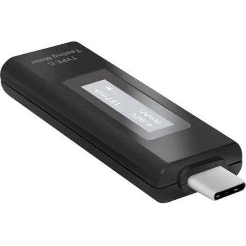 Premiertek USB Tipo C Voltaje Amperaje Medidor de prueba de potencia Monitor 20V 5A