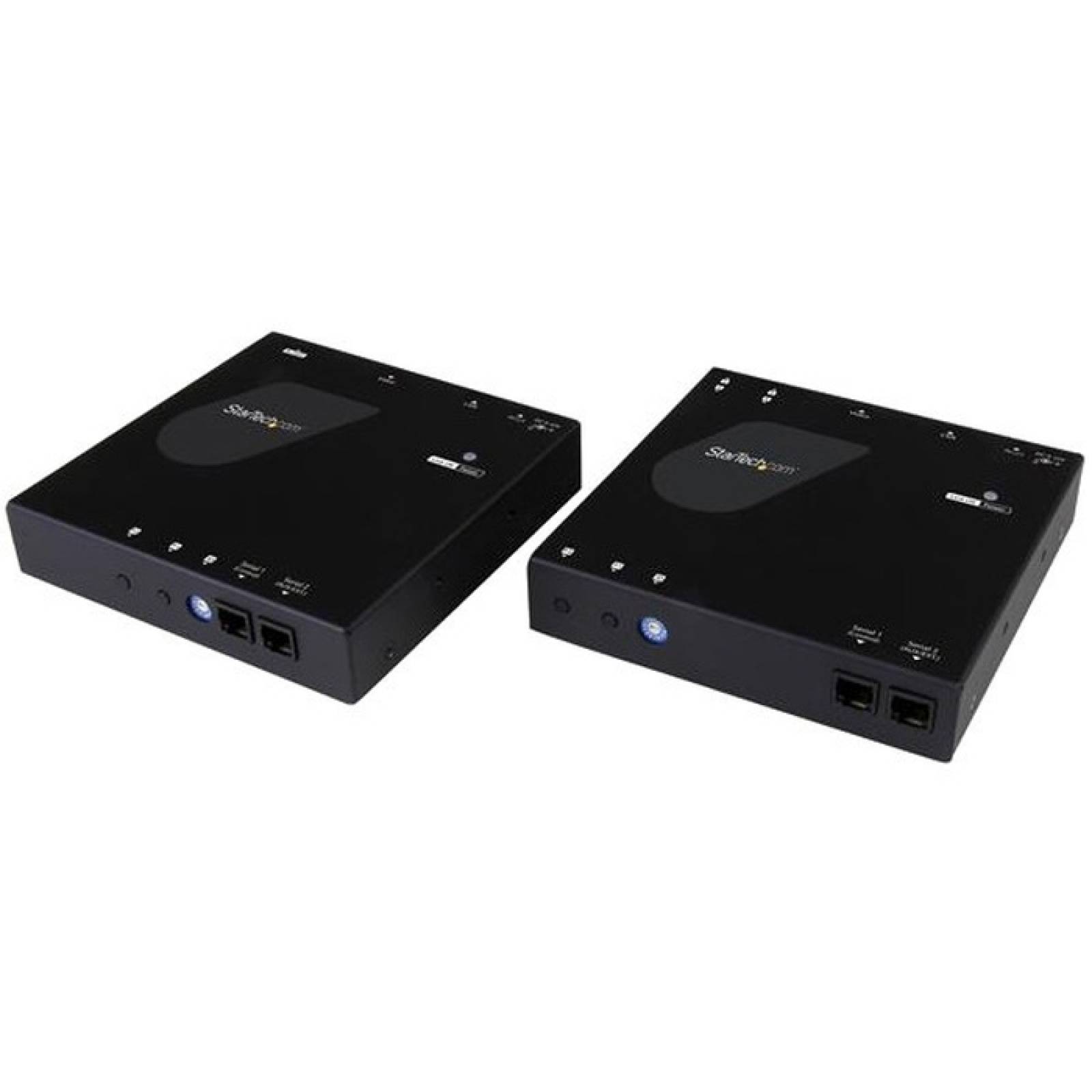 Kit de distribucin de video y USB sobre IP de StarTechcom con soporte de pared de video  1080p