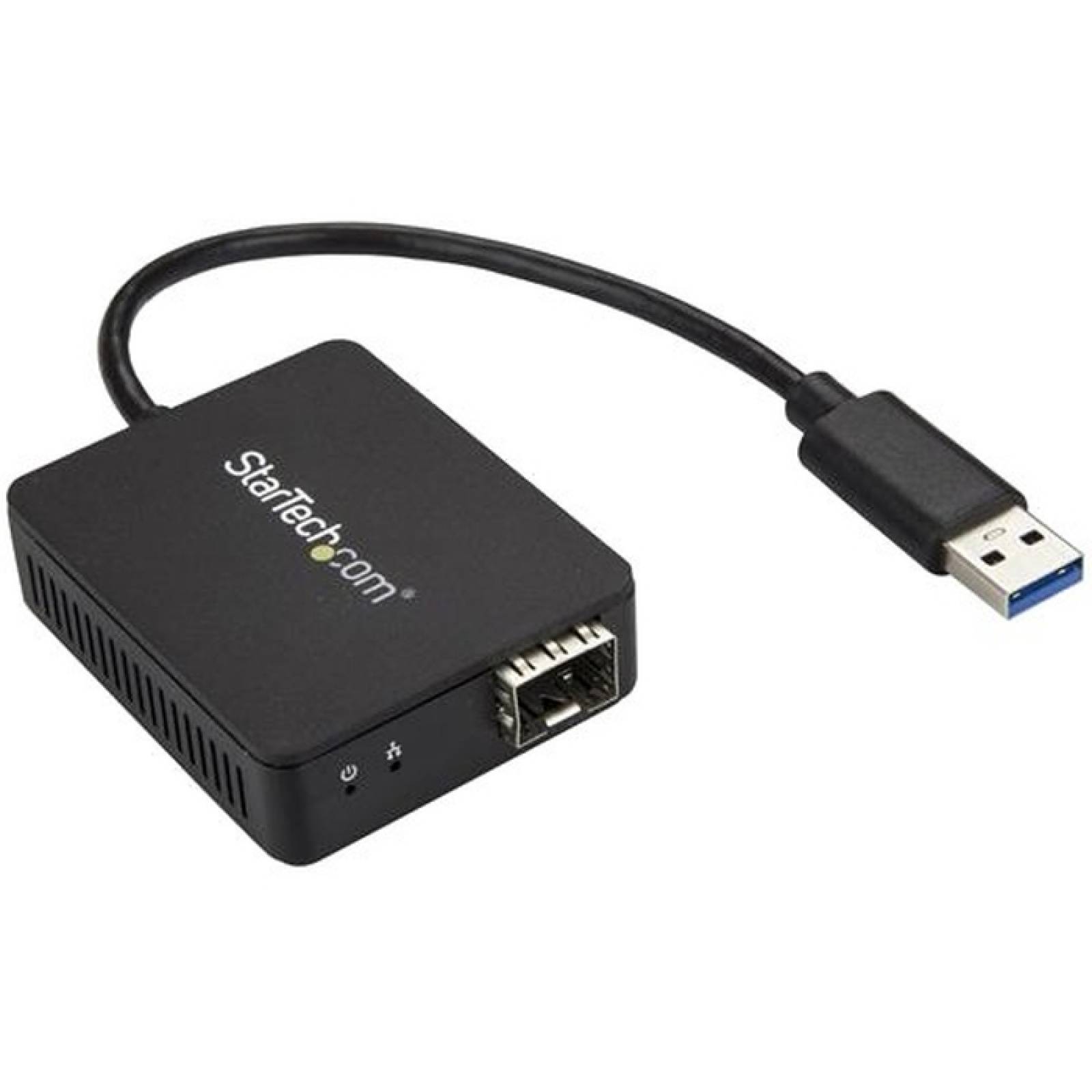 StarTechcom Convertidor de USB a fibra ptica  SFP abierto  Adaptador de red USB 30 a Gigabit Ethernet  1000BASESX