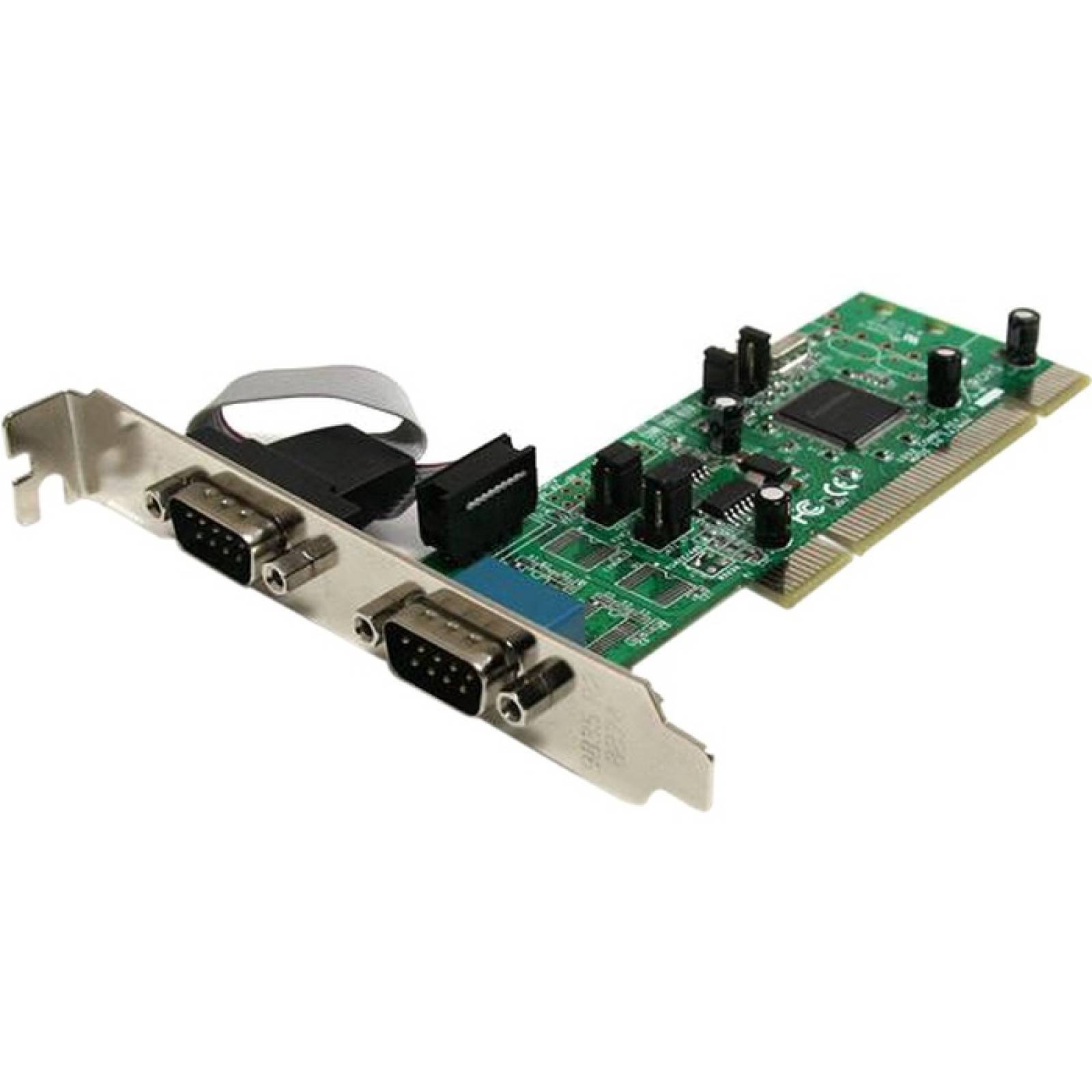 StarTechcom Tarjeta Adaptadora Serial PCI RS422  485 de 2 Puertos con 161050 UART