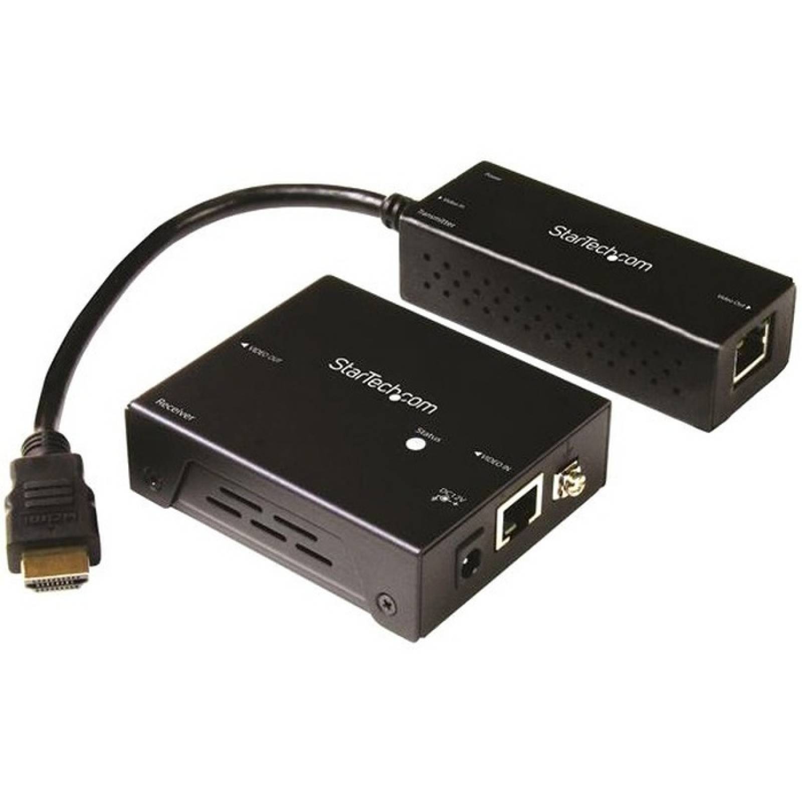 StarTechcom 4K HDMI Extender con transmisor compacto  Hasta 70 m (230 pies)  Kit HDBaseT Extender  UHD 4K  ST121HDB
