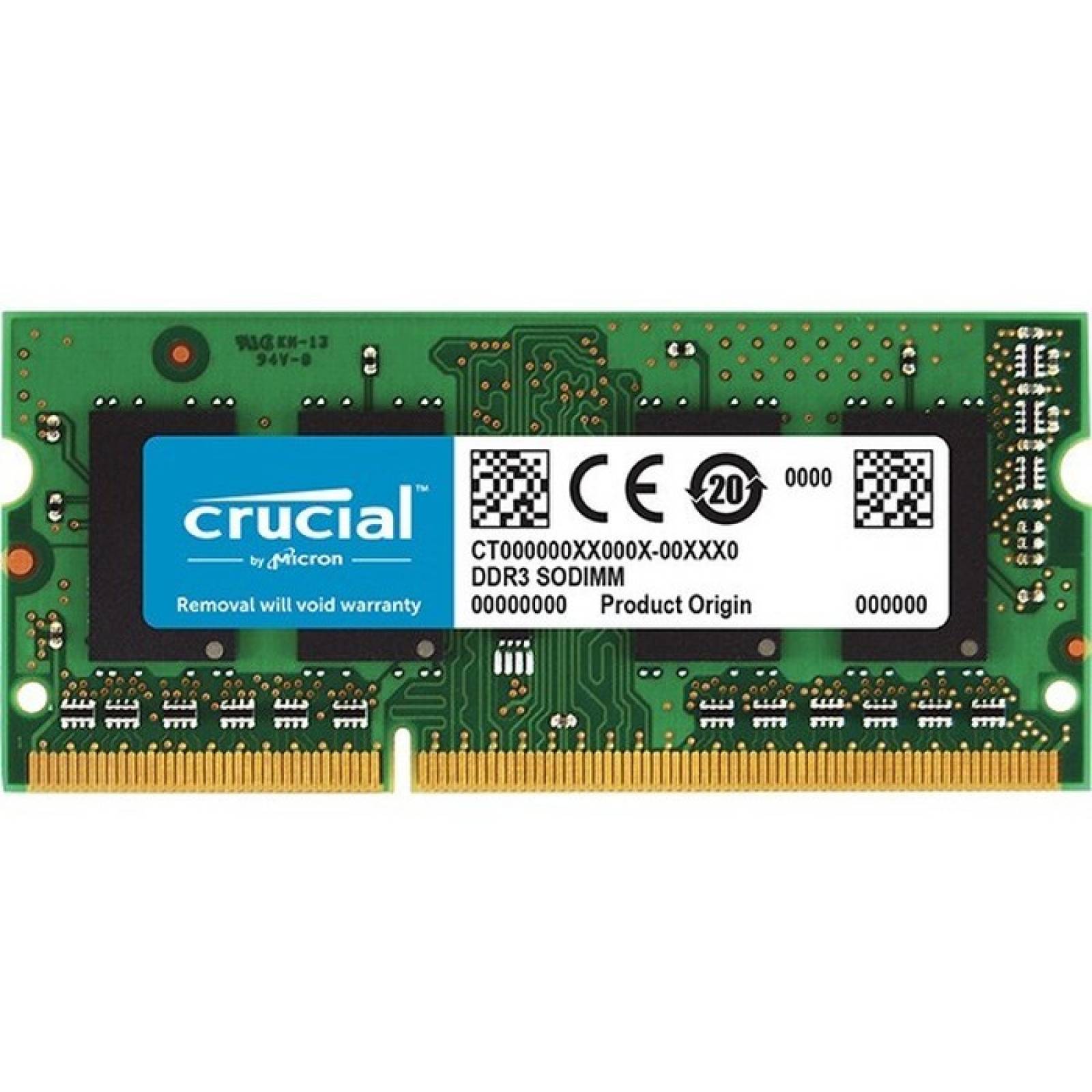 Mdulo de memoria SDRAM DDR3 de 8 GB (1 x 8 GB) SODIMM
