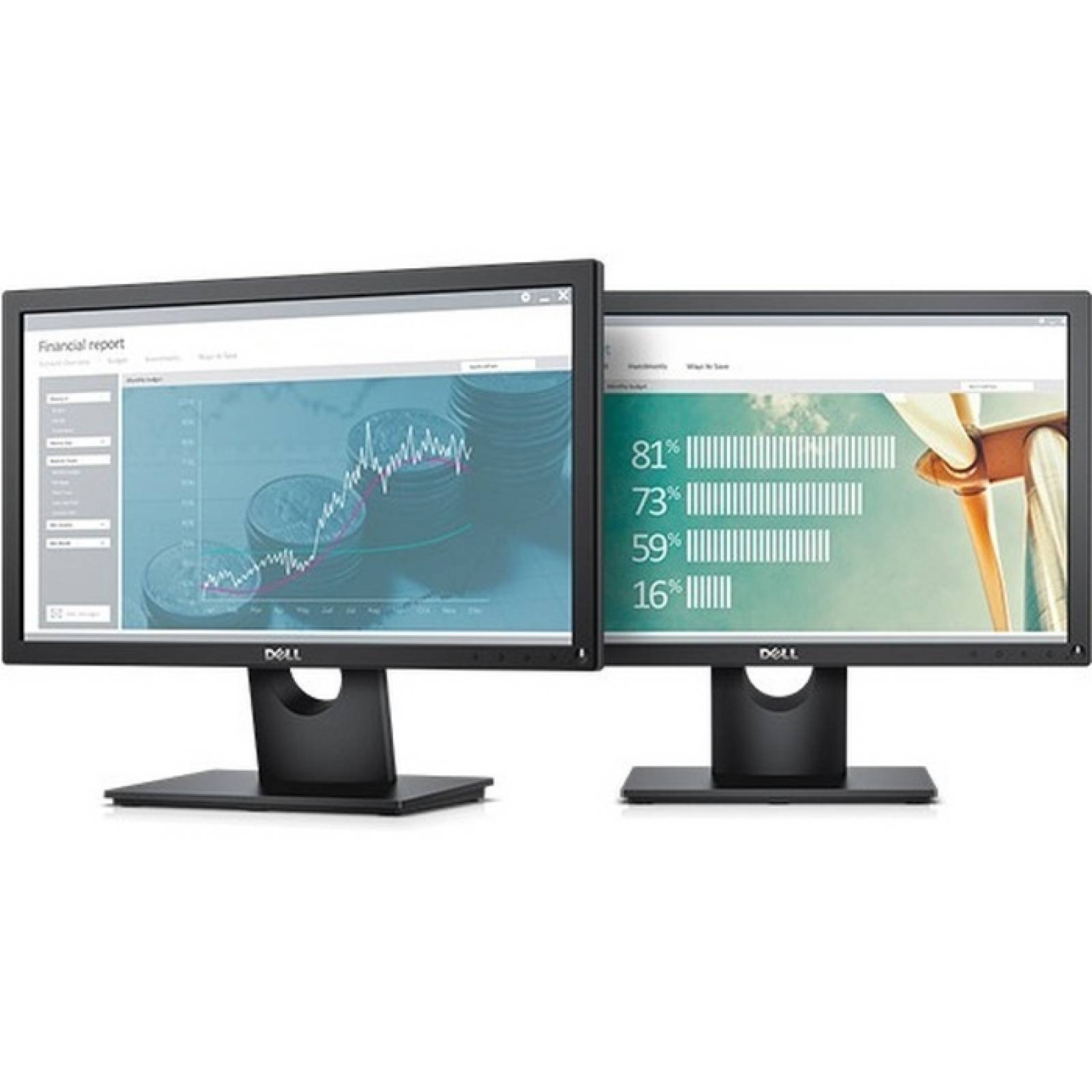 Dell E1916H Monitor LCD LED de 185 quot 16 9  5 ms