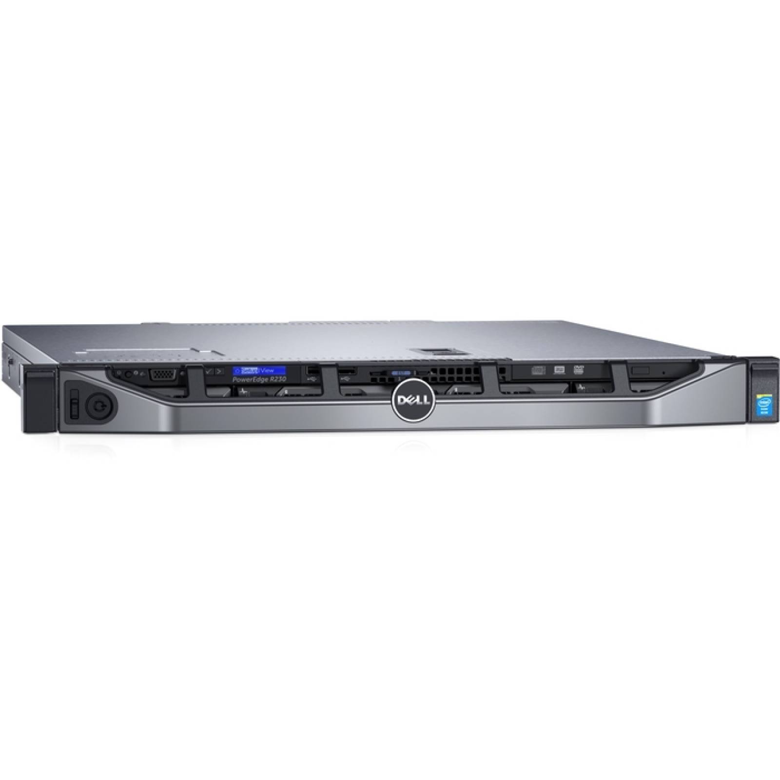Dell EMC PowerEdge R230 1U Rack Server 1 x Intel Xeon E31240 v6 Quadcore (4 Core) 370 GHz 8 GB SDRAM DDR4 instala