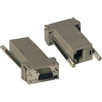 Kit De Adaptador Modular Serie Rs232 De Mdem Nulo Tripp Lite 2X Db9F A Rj45F