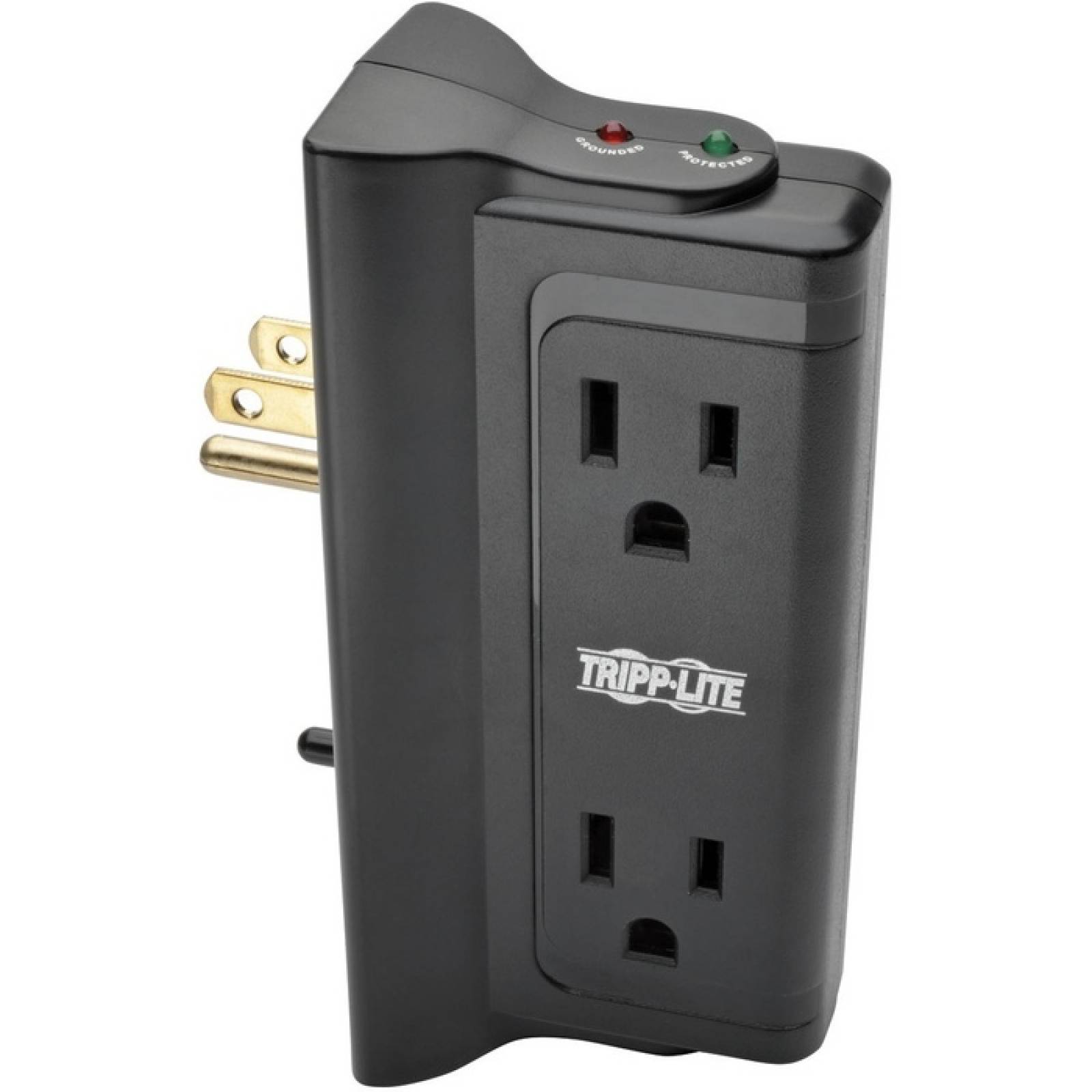 Tripp Lite Surge Protector Wallmount Enchufe directo a 120V 4 tomacorrientes 720 julios